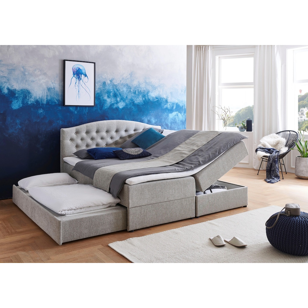 ATLANTIC home collection Boxspringbett »Lotte«