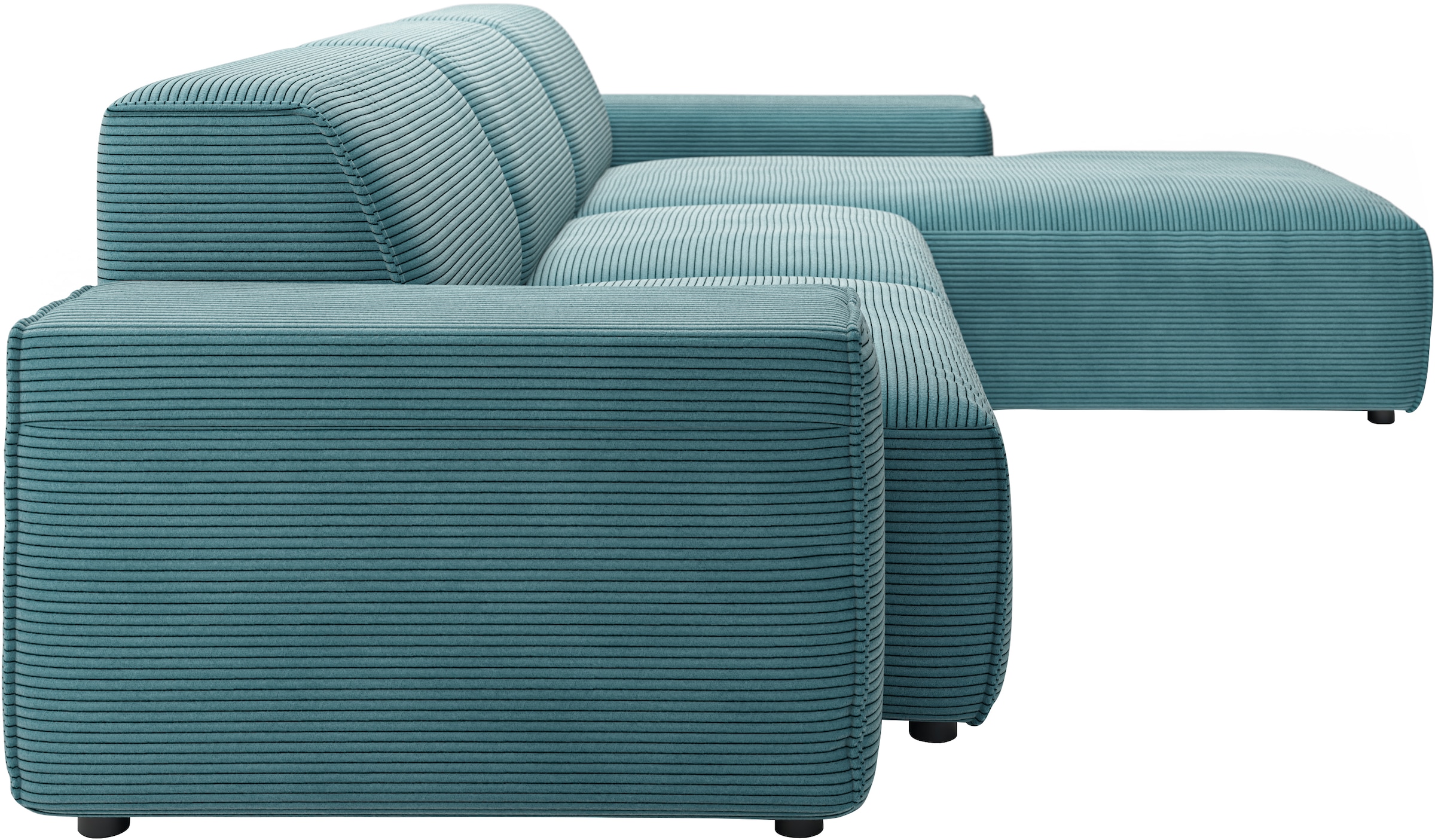 andas Ecksofa »Glimminge auch in Breitcord, Feincord, Bouclé + Easy care-Bezug«, L-Form, Breite 294, Zierkissen
