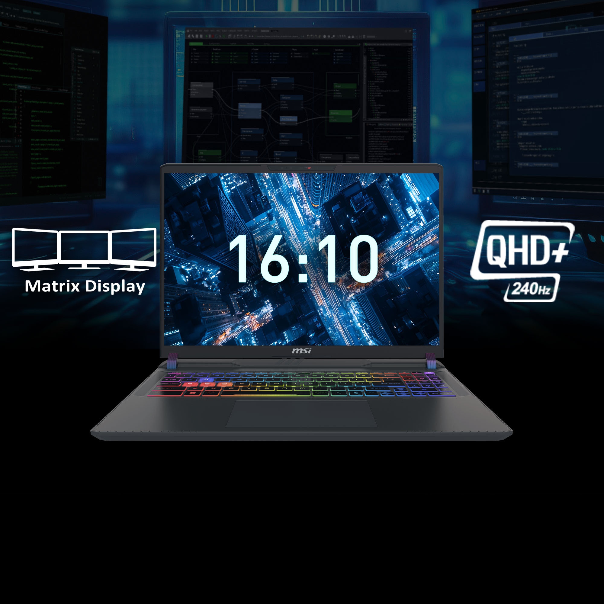 MSI Gaming-Notebook »Vector 17 HX AI A2XWJG-039« 43,2 cm / 17 ″ Intel Core Ultra 9 GeForce RTX 5090 2.000 GB SSD