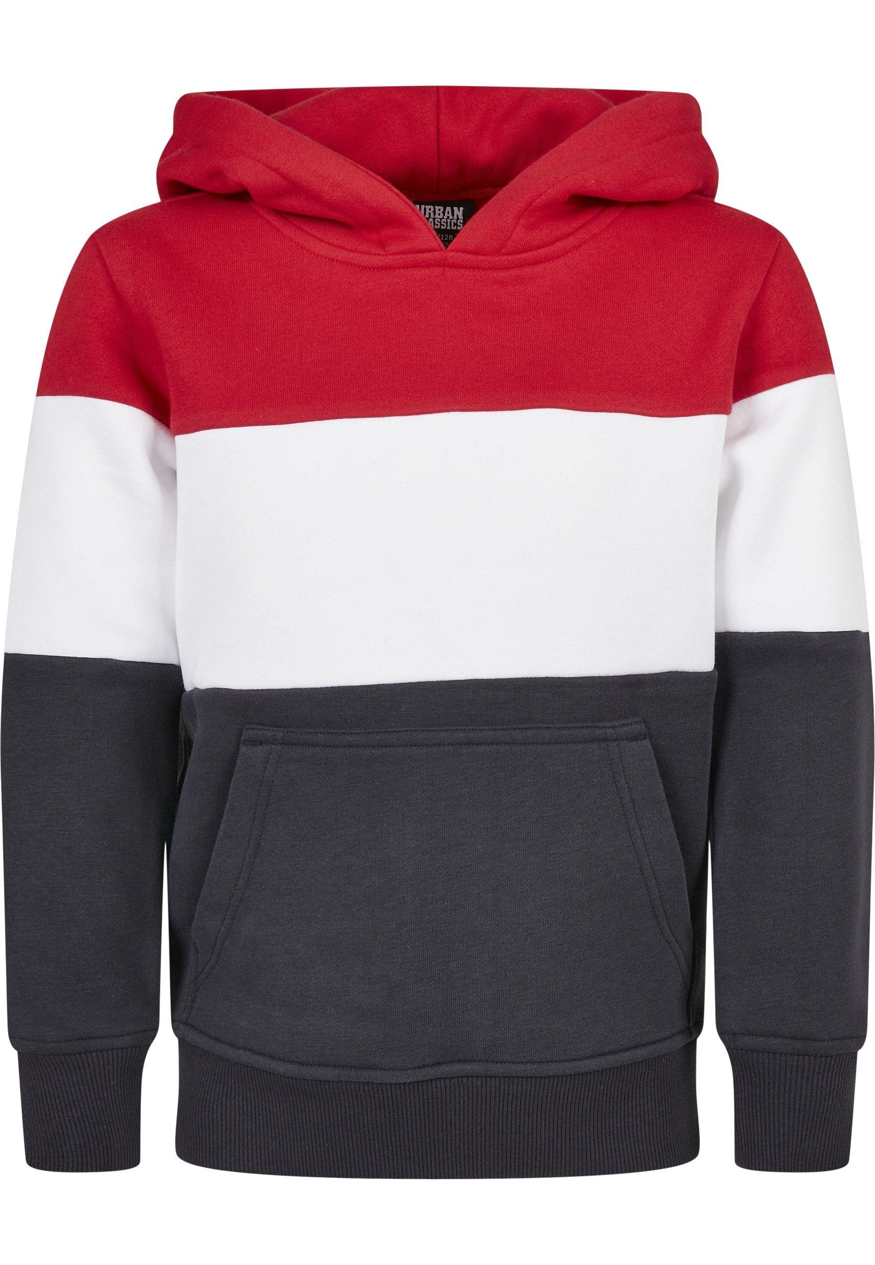 URBAN CLASSICS Kapuzenpullover "Urban Classics Herren Boys 3-Tone Hoody" 1 günstig online kaufen