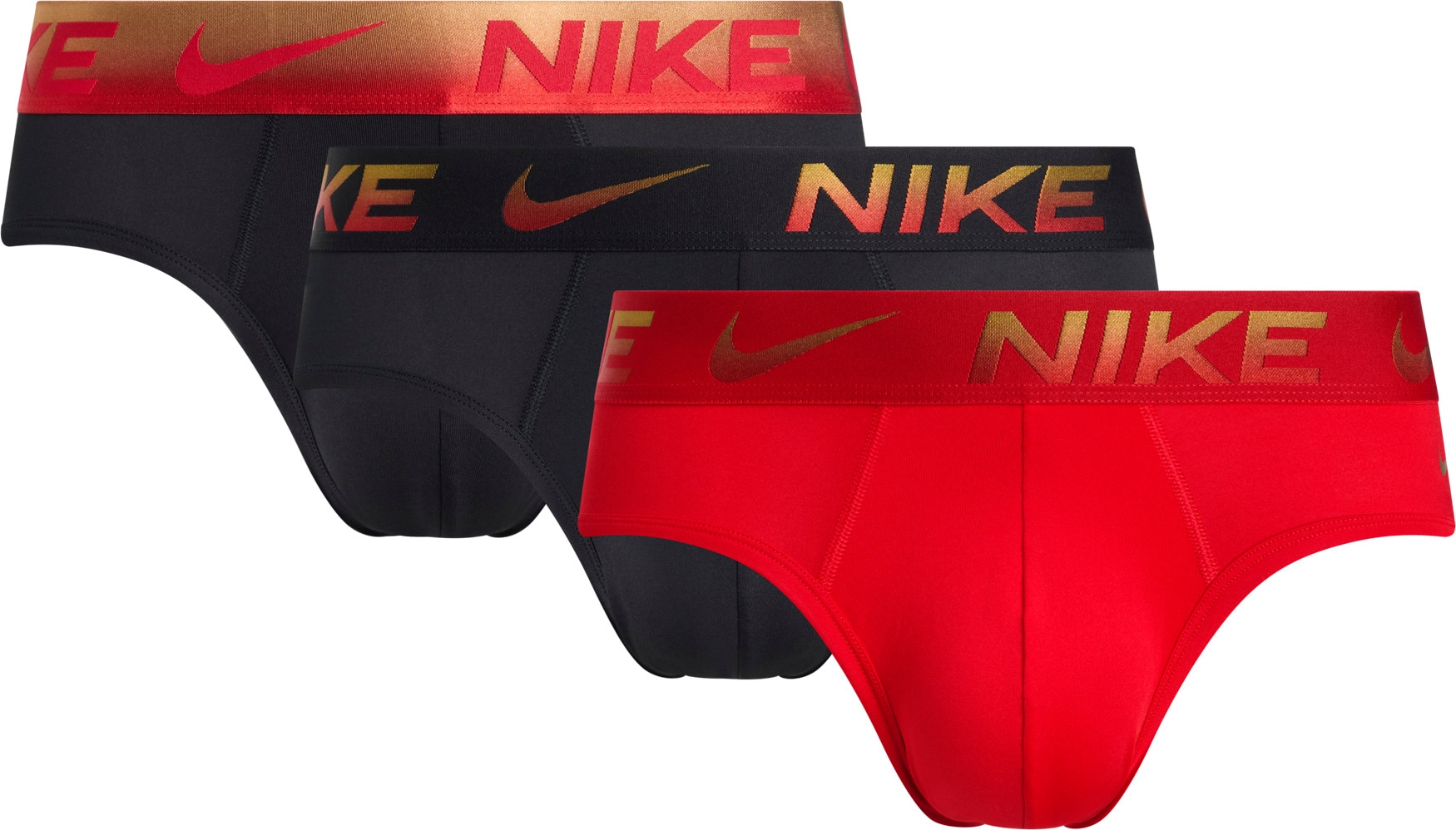 NIKE Underwear Hipster "HIP BRIEF 3PK", 3 Stk. mit NIKE Logo-Elastikbund günstig online kaufen