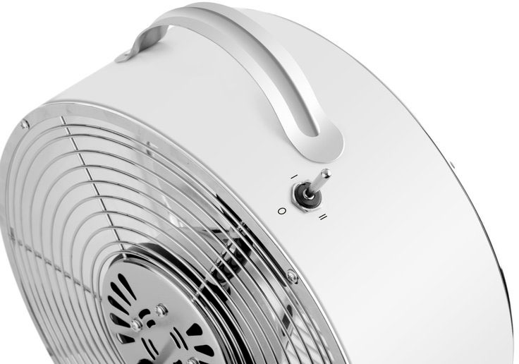 eta Tischventilator »RINGO«, 26 cm Durchmesser, Retrodesign, 2 Geschwindigkeiten, 25 W, Ø 26 cm