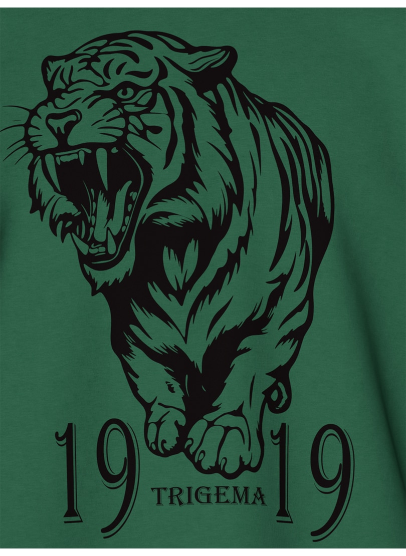 Trigema Longsleeve »TRIGEMA Langarmshirt mit großem Tiger-Printmotiv«, (1 tlg.)