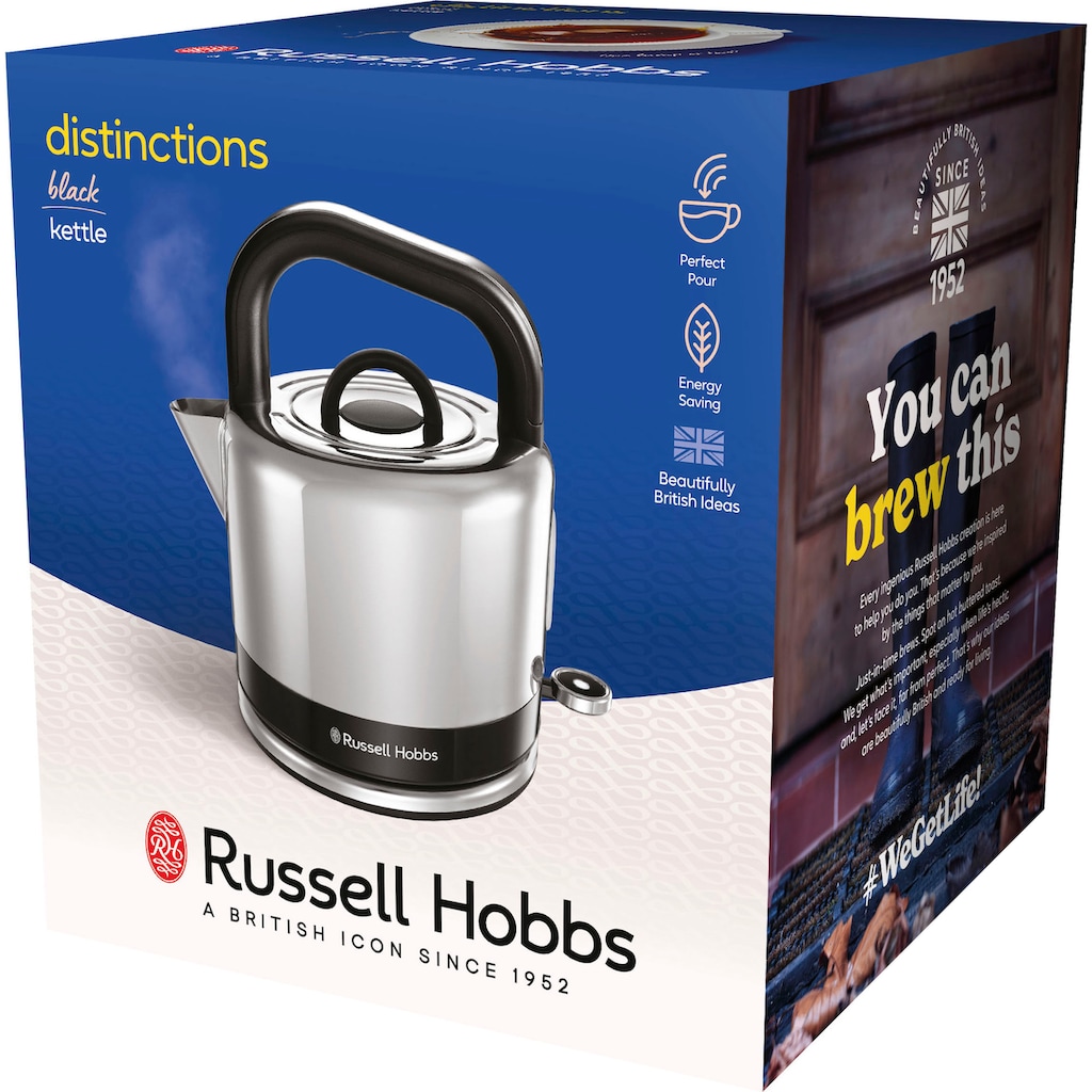 RUSSELL HOBBS Wasserkocher »Distinctions, schwarz 26420-70«, 1,5 l, 1350 W