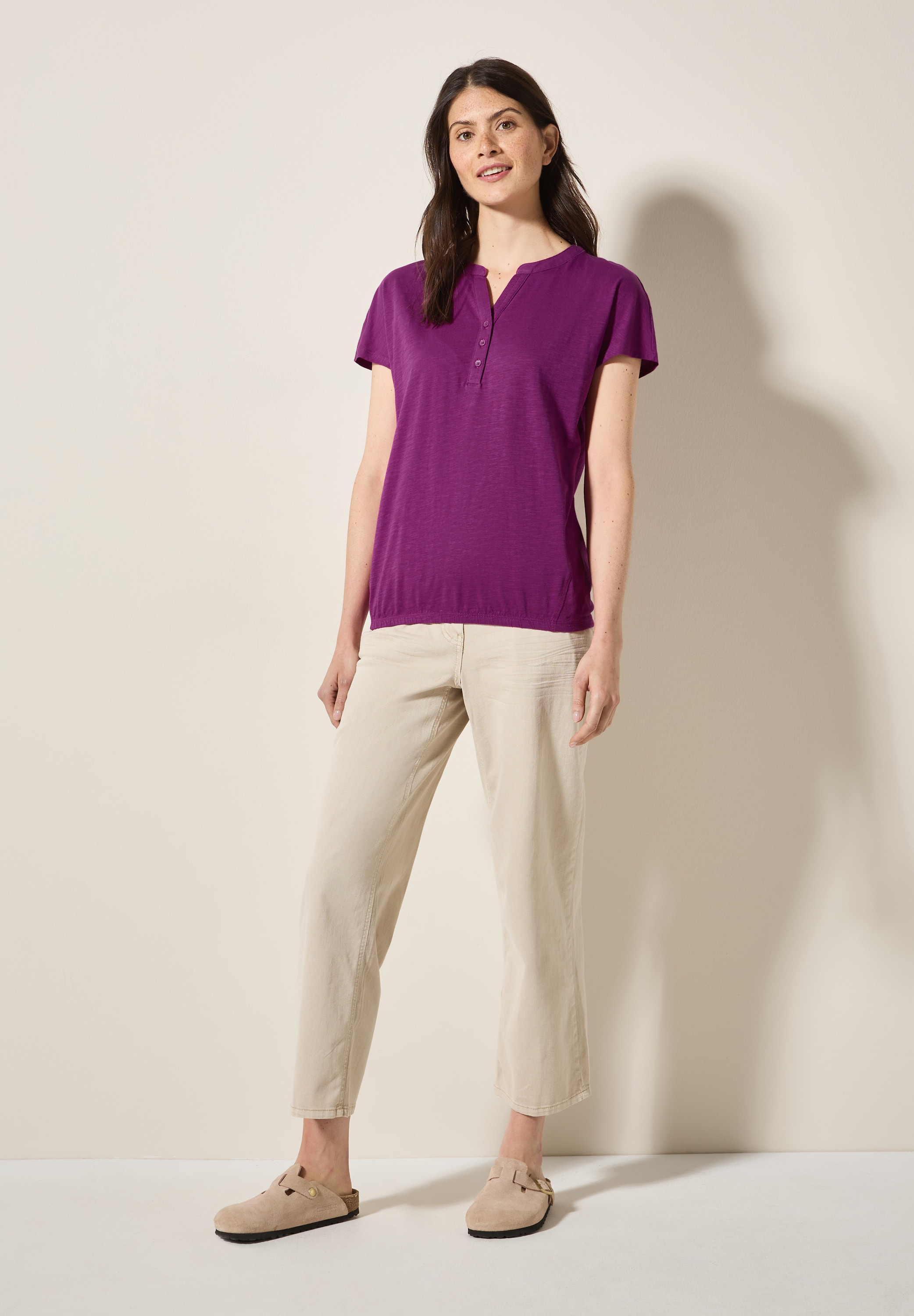 Cecil Tunikashirt, aus reiner Baumwolle