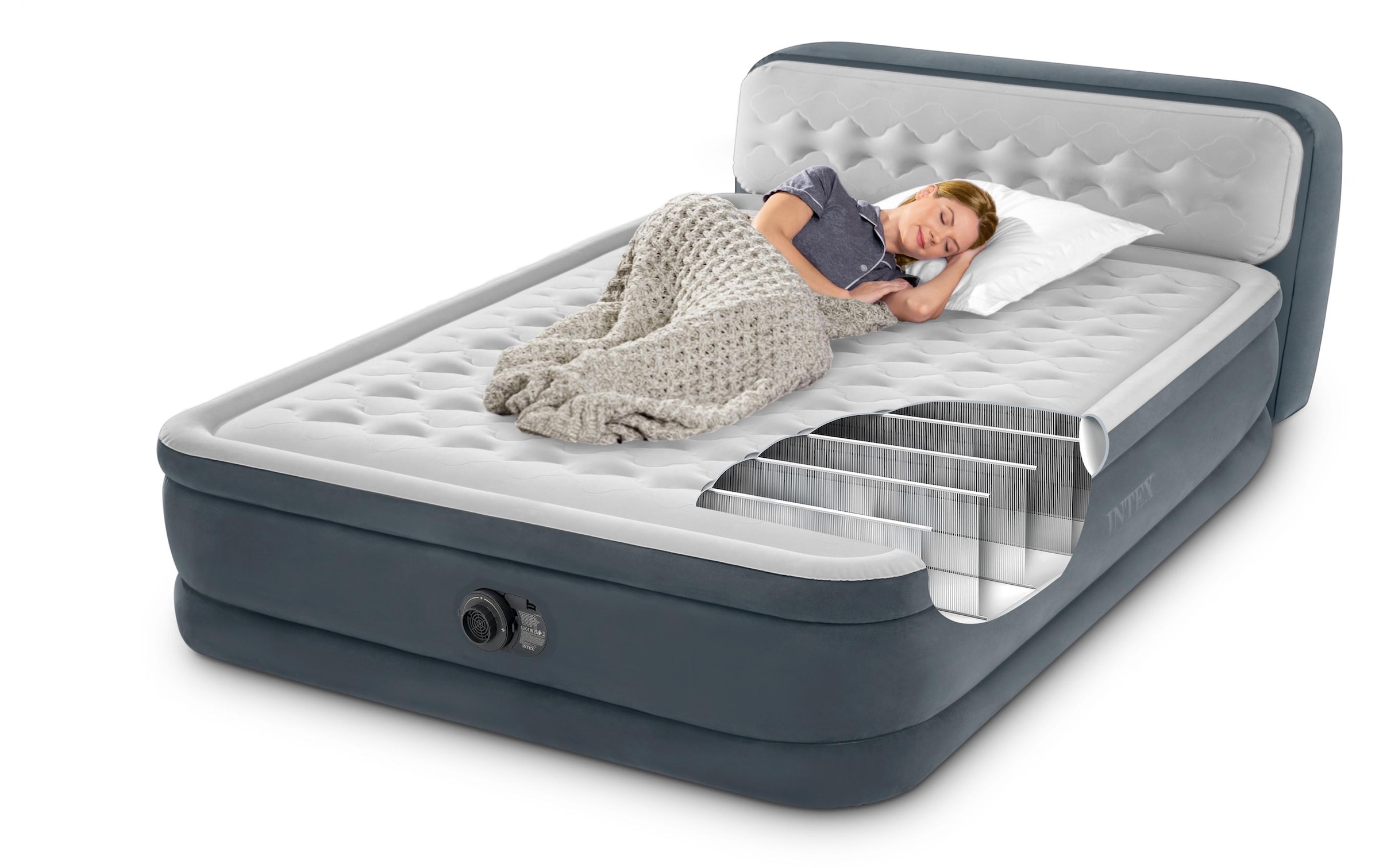 Intex Luftbett »Deluxe Ultra Plush Headboard«