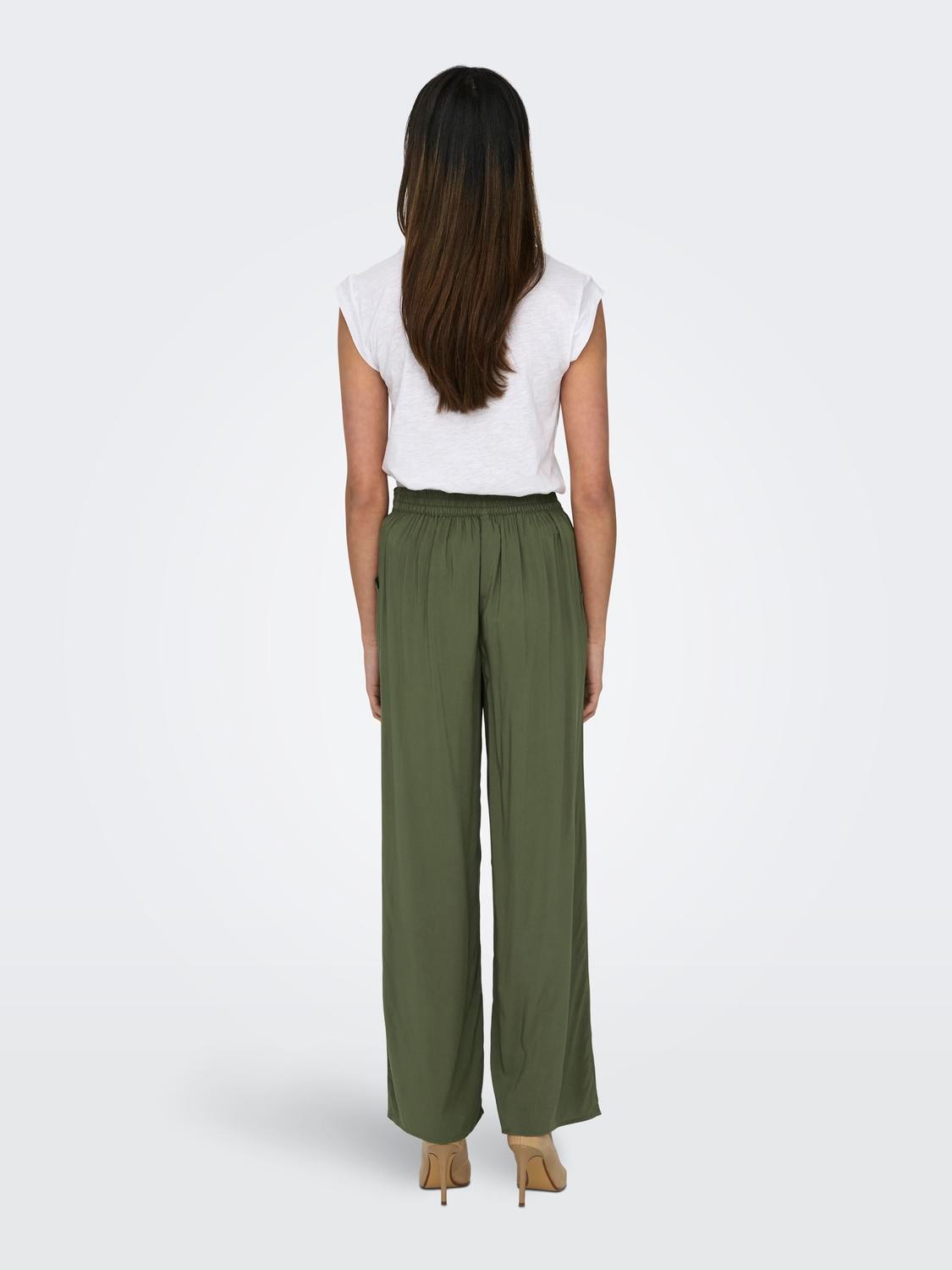 ONLY Palazzohose »ONLNOVA LIFE PALAZZO PANT SOLID PTM«