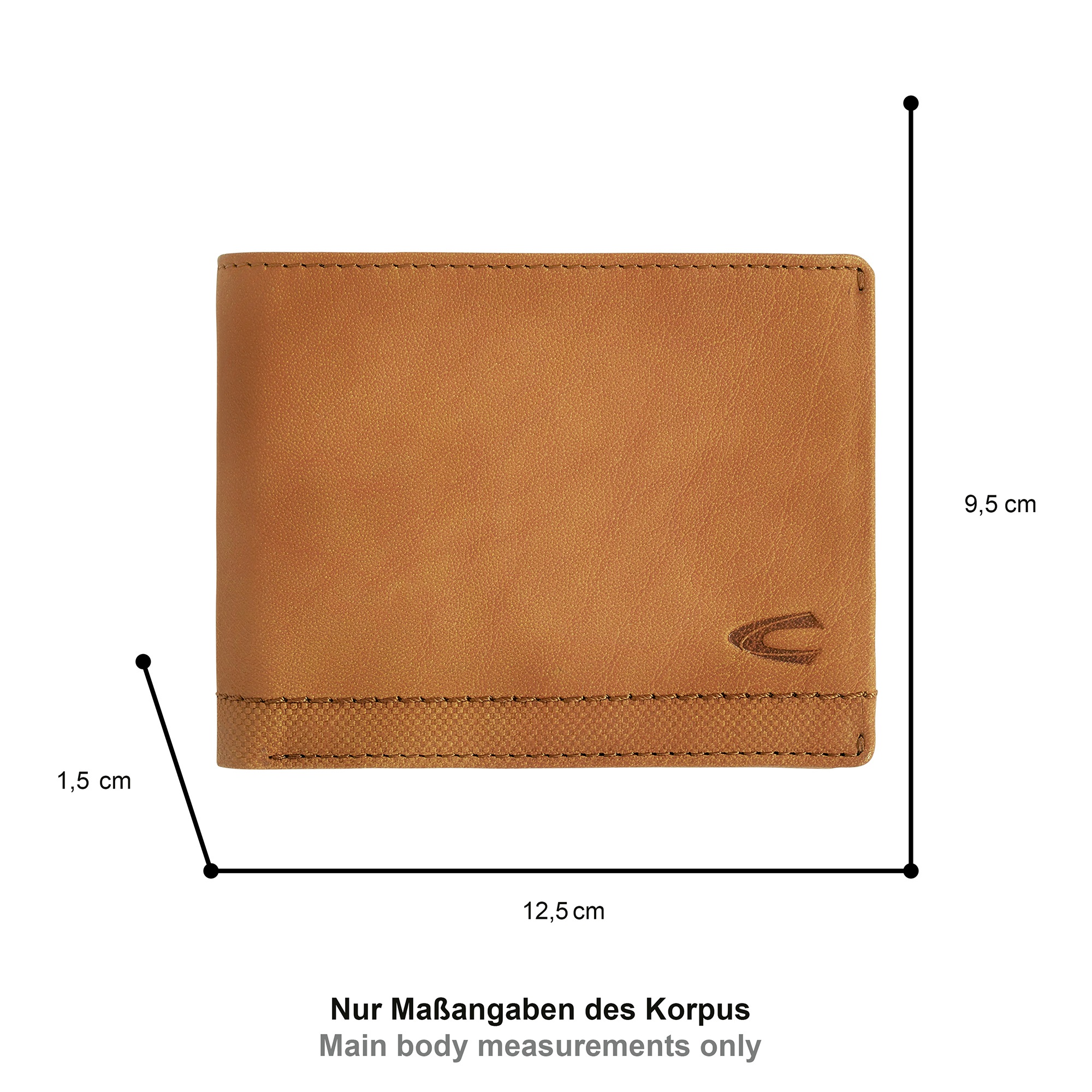 camel active Geldbörse "Nimbus" weich genarbtes Leder mit leicht abgesetzte günstig online kaufen