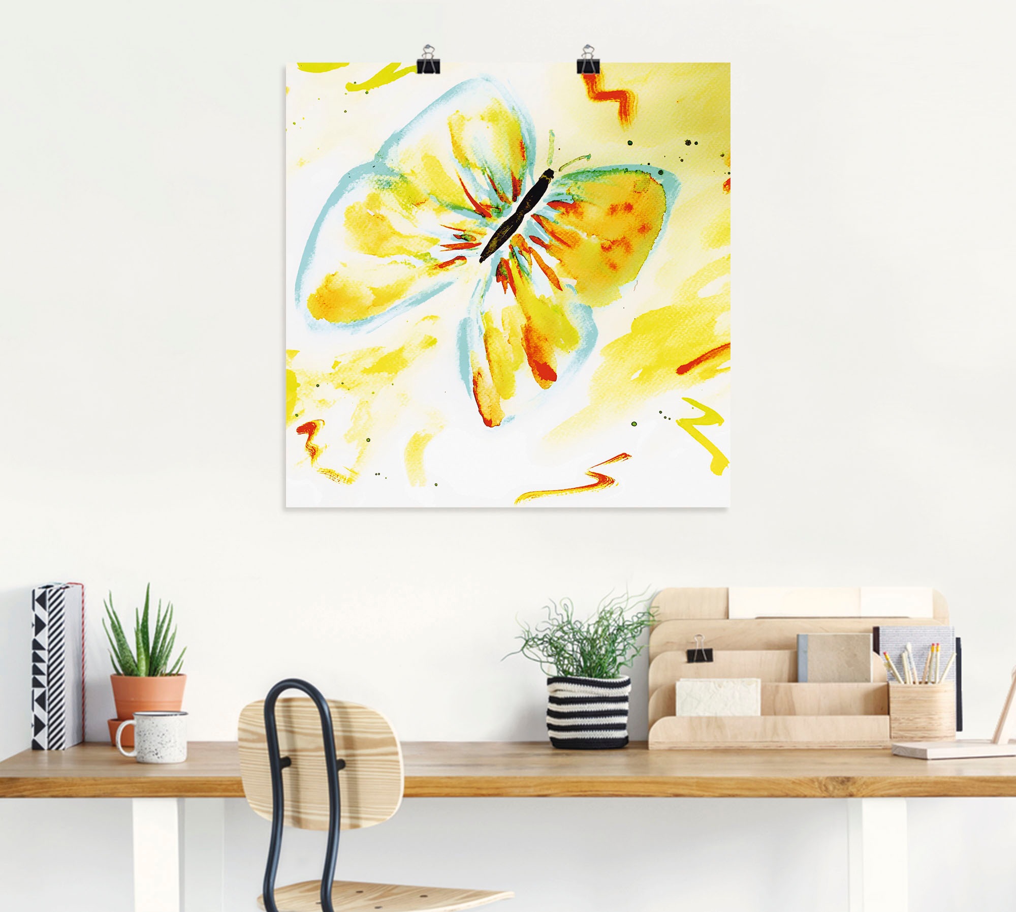 Artland Wandbild "Schmetterling" Insekten 1 Stk. tlg. ohne Rahmen günstig online kaufen