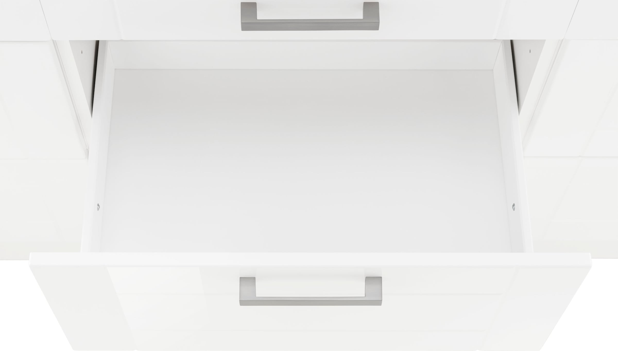 KOCHSTATION Unterschrank »KS-Tinnum«, 180 cm breit, Metallgriffe, MDF Fronten, mit 3 Schubkästen, 6 Auszüge