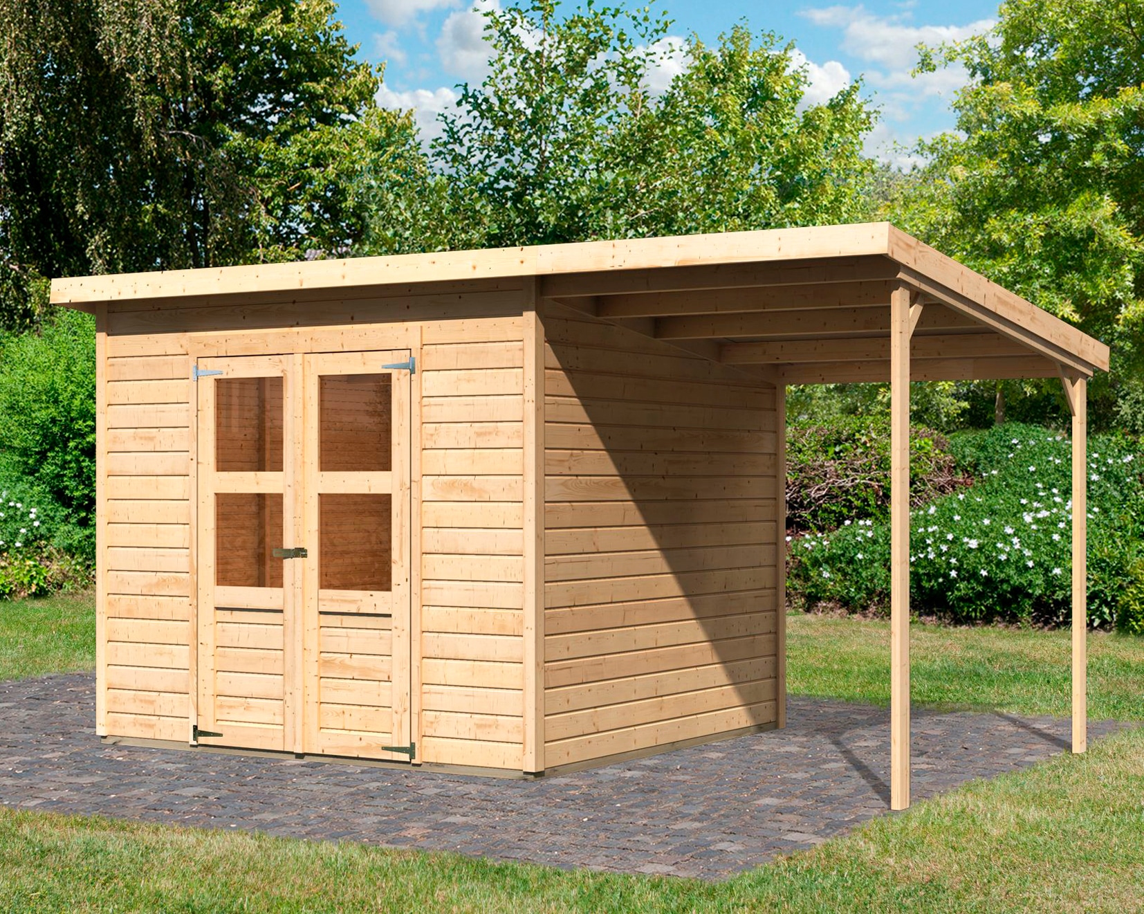 Karibu Gartenhaus "Baggersee 5" günstig online kaufen