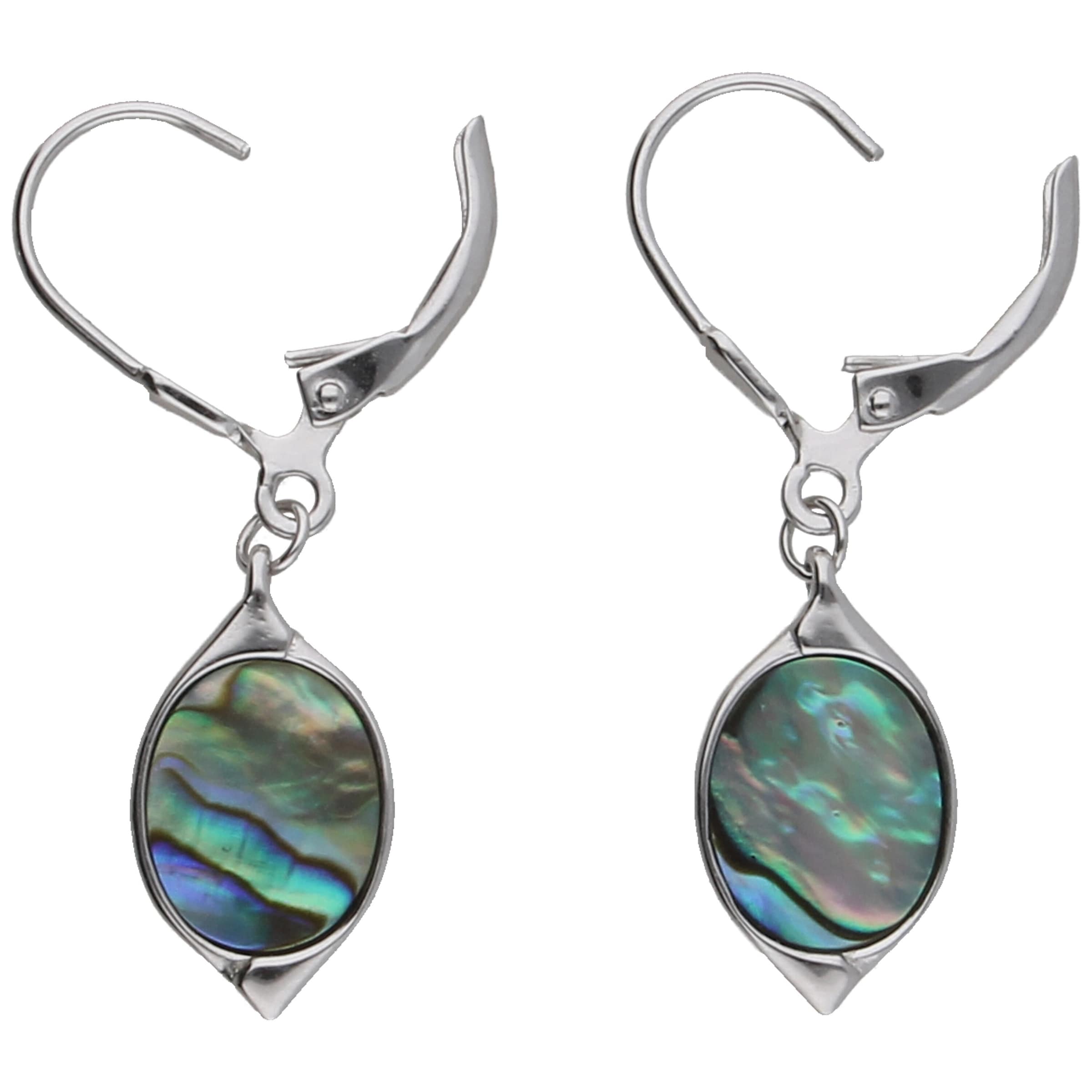 Smart Jewel Paar Ohrhänger »mit Abalone, Silber 925«