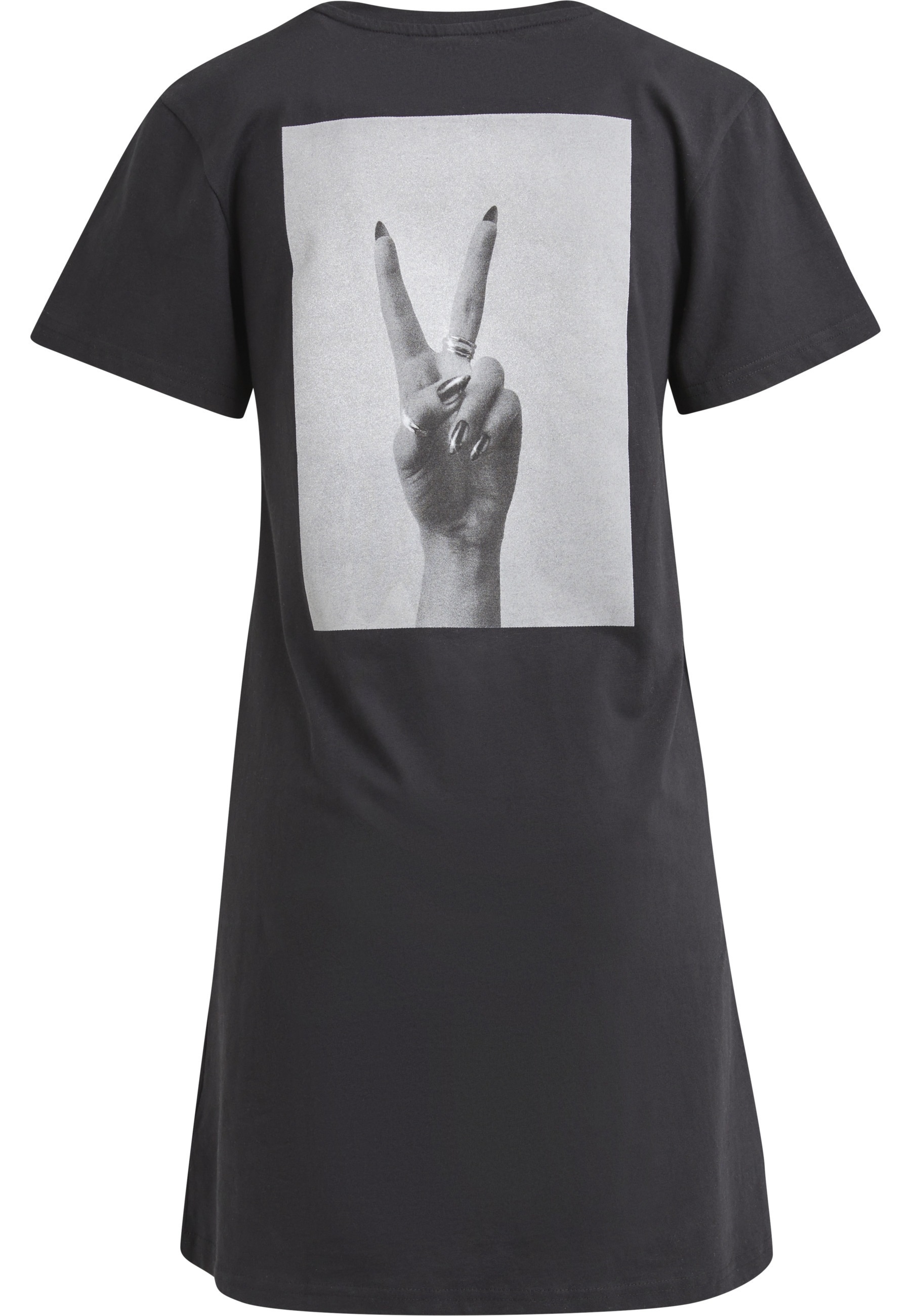 Miss Tee T-Shirt "Miss Tee Girls Peace Hand Ladies Tee Dress" 1 Stk. günstig online kaufen