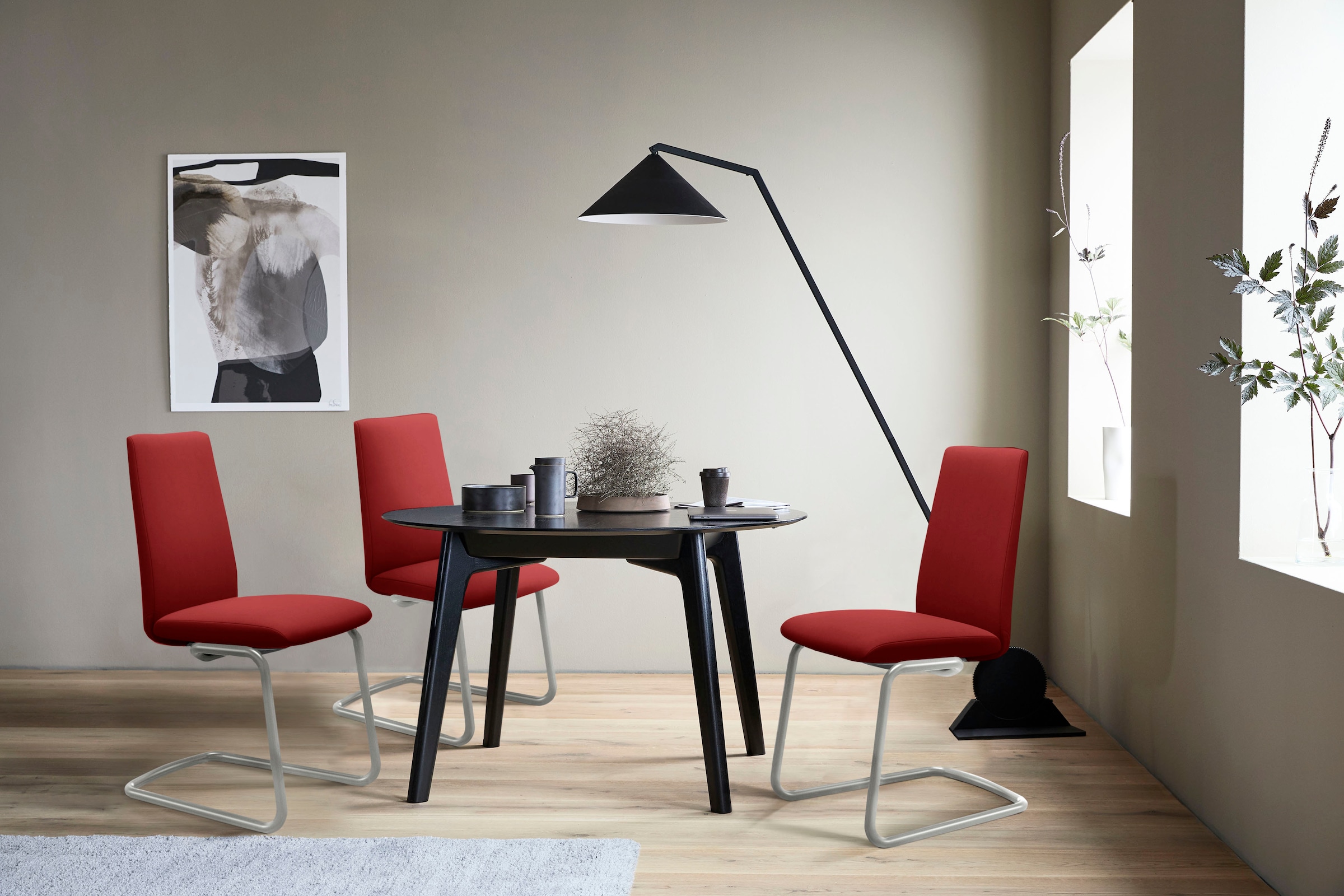 Stressless Polsterstuhl "Laurel" () Low Back, Größe L, mit Beinen aus Stahl günstig online kaufen