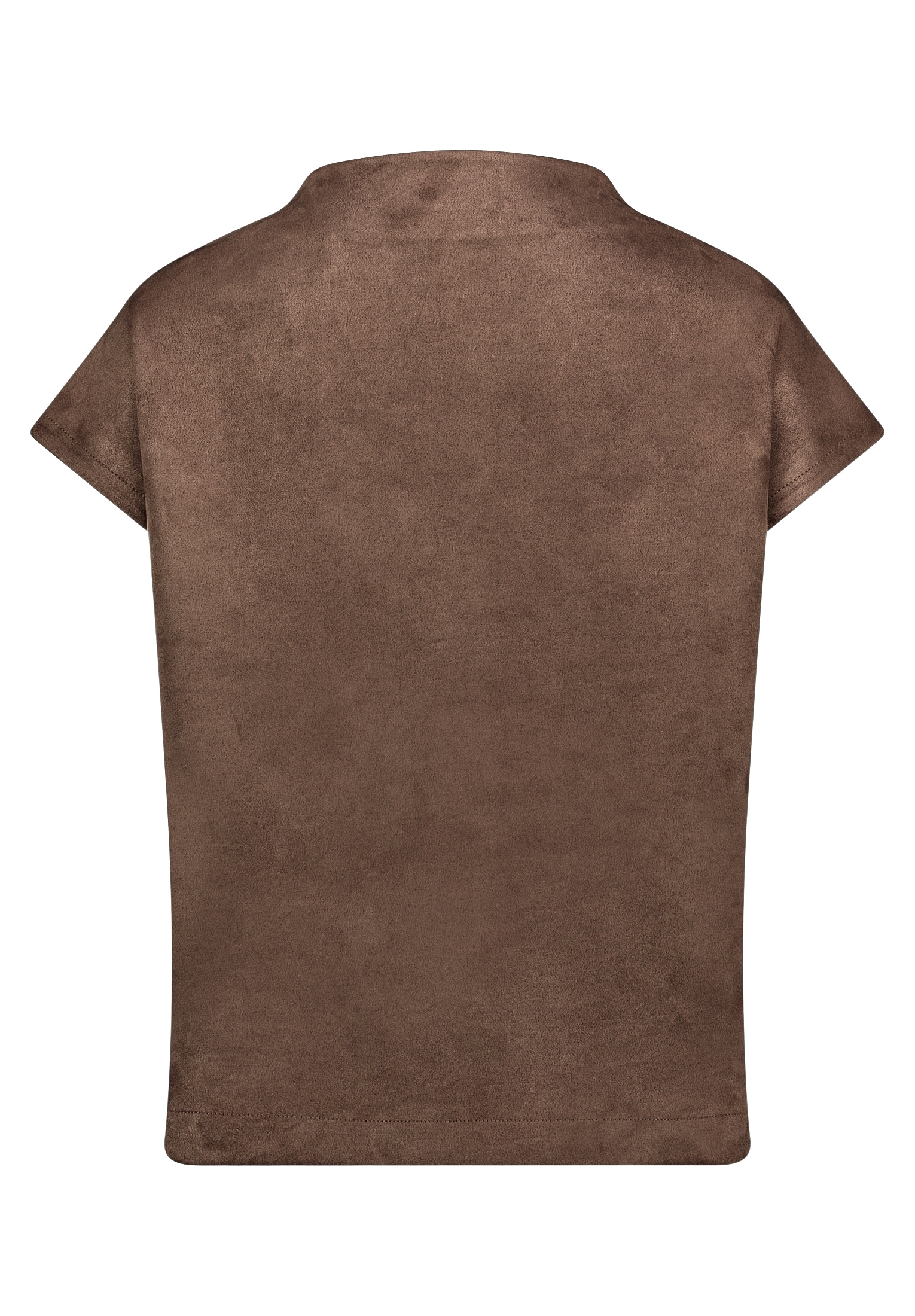 Cartoon Kurzarmshirt »Damen mit Stehkragen« 1