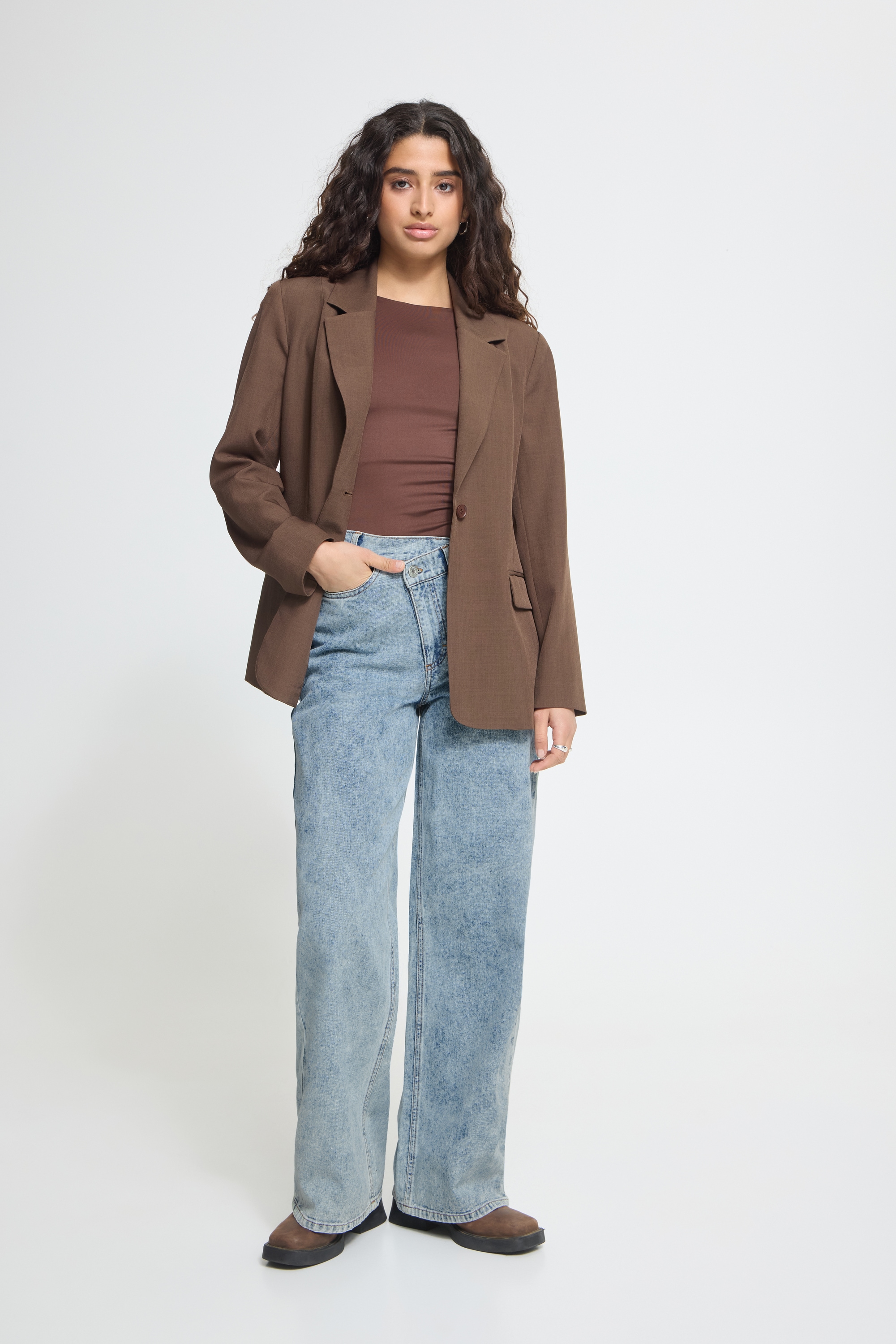 Ichi Regular-fit-Jeans »Damen Jeans IHMANDY«