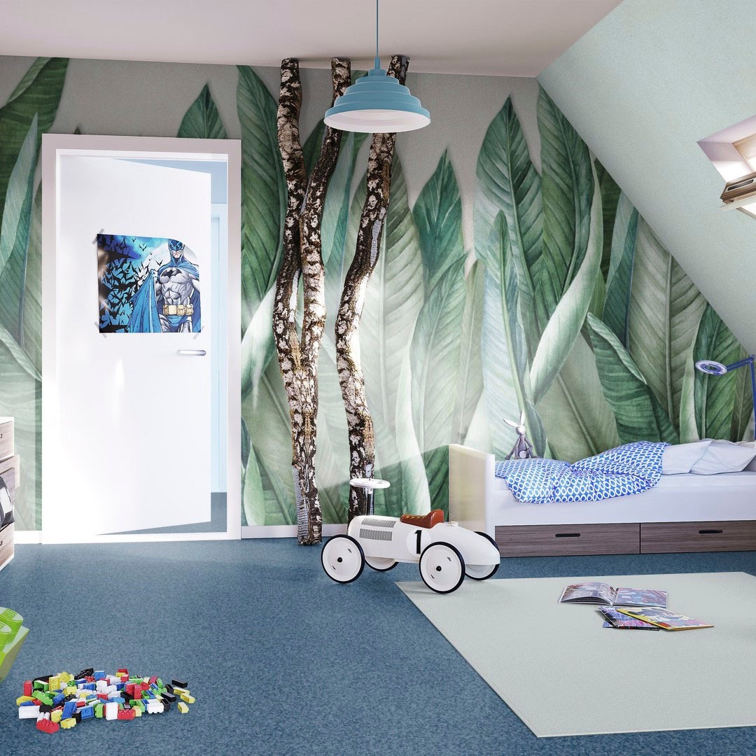 Vorwerk Teppichboden »Passion 1005 (Luco), Schlinge - meliert, Made in Germany«, rechteckig, 6 mm Höhe, Wohnzimmer, Schlafzimmer, Kinderzimmer, Breite 400/500 cm