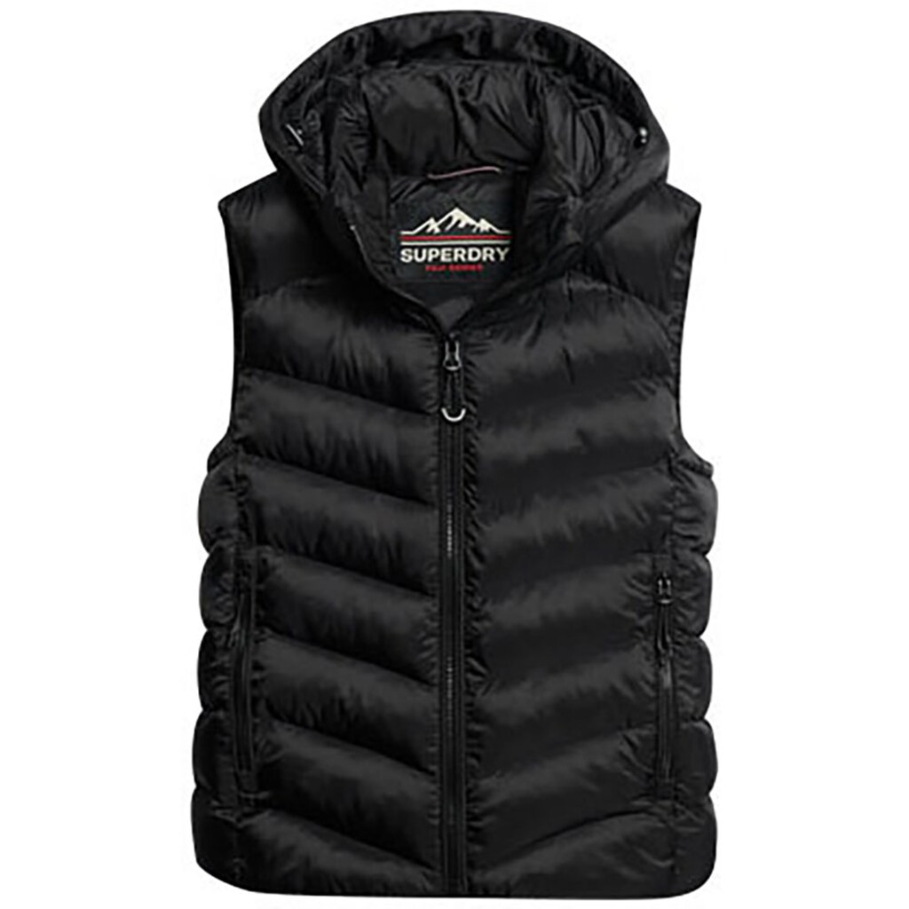 Superdry Steppweste »HOODED FUJI PADDED GILET«