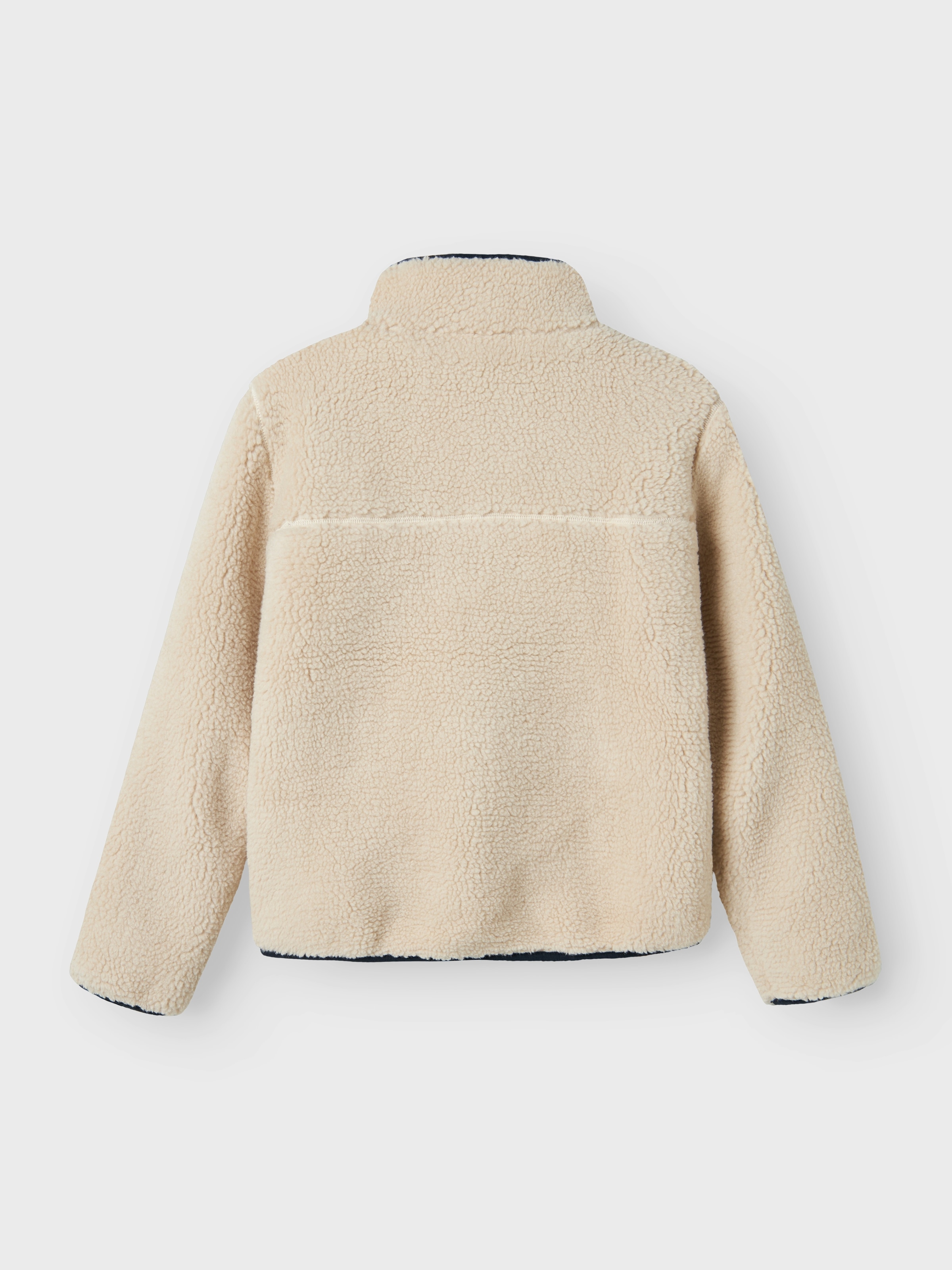 Name It Strickfleecejacke »NKNMATTIA SHERPA JACKET PB«, ohne Kapuze