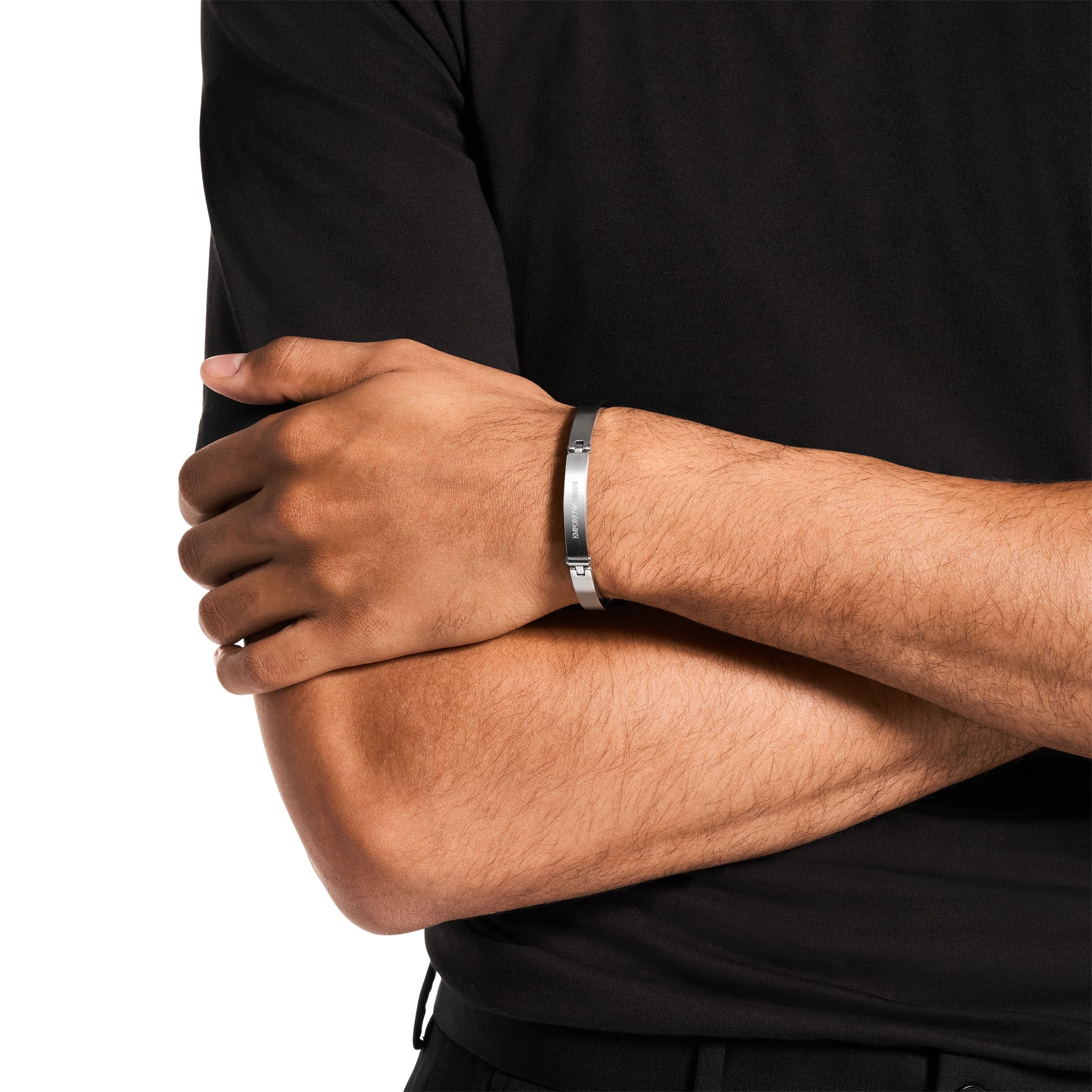 Emporio Armani Armreif »Schmuck Geschenk Edelstahl«