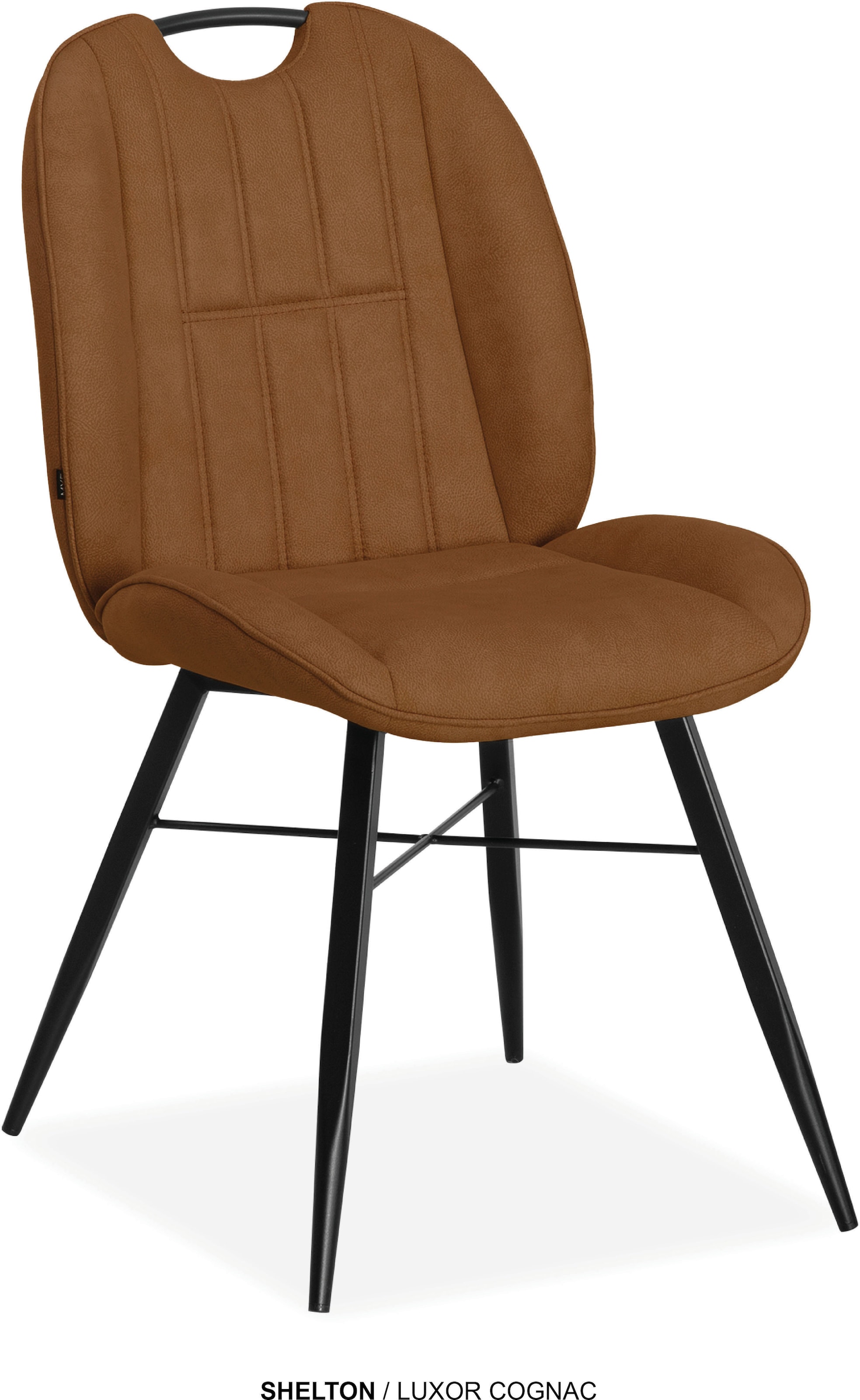 OMG Design "Shelton" (Set) 1 Stk.Esszimmerstuhl, pflegeleichter Bezug, mit Handgriff
