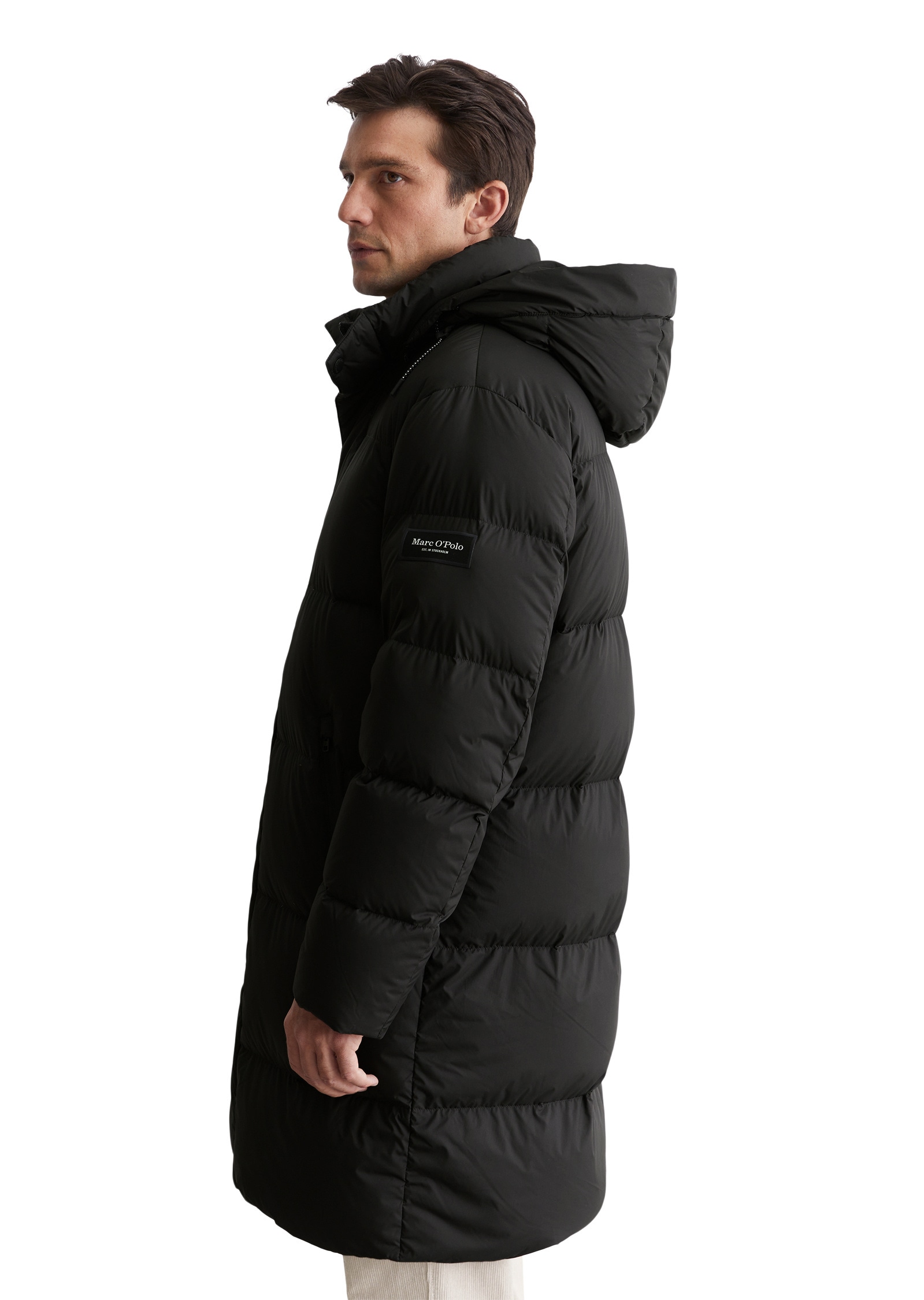 Marc O'Polo Outdoorjacke »mit abnehmbarer Kapuze«