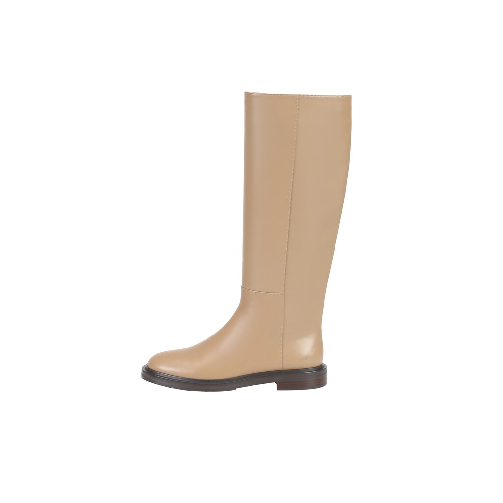 Schuhe Stiefel ekonika Stiefel, mit trendiger Kontrastsohle beige Schuhe Stiefel ekonika Stiefel, mit trendiger Kontrastsohle beige