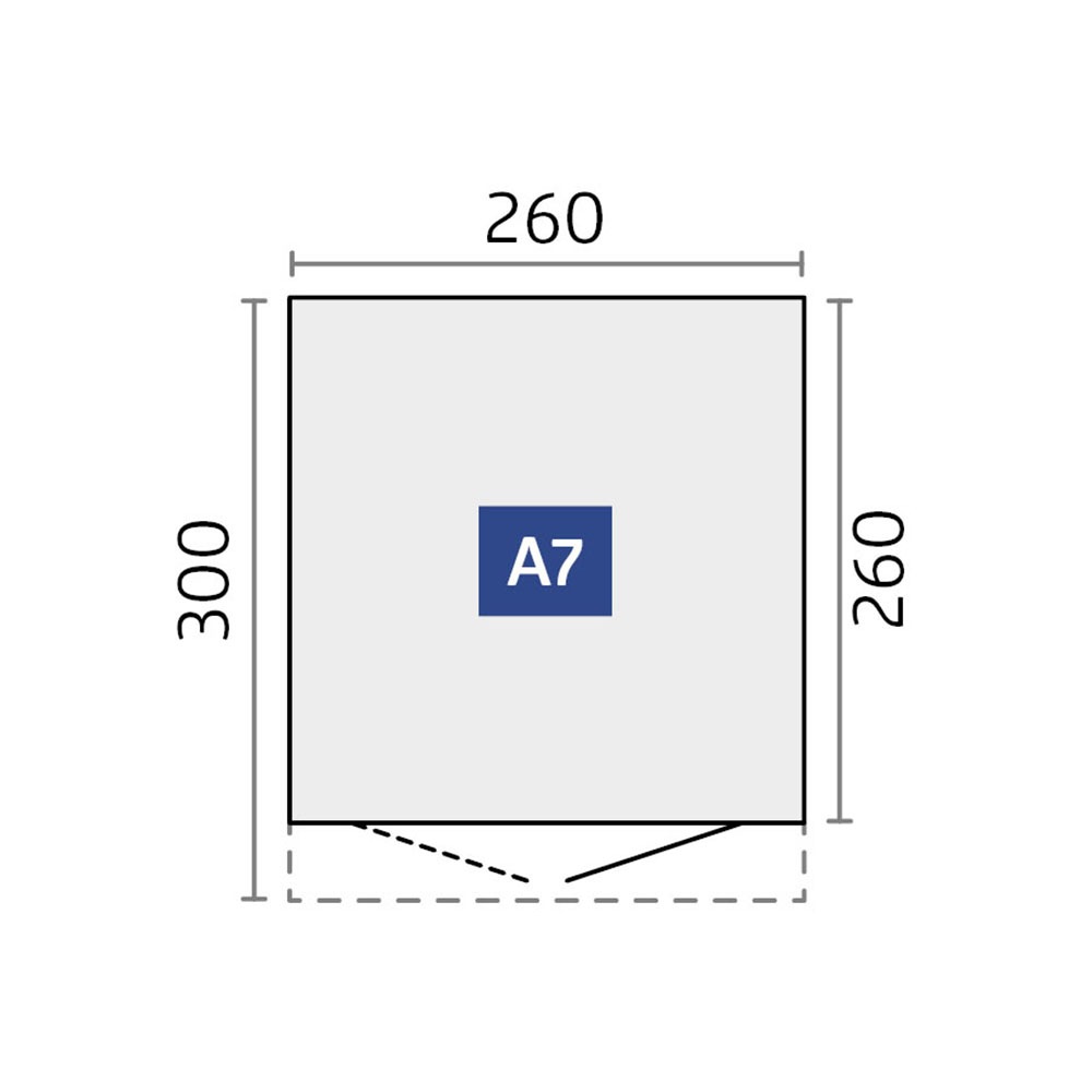 Biohort Gerätehaus »AvantGarde ECO Gr. A7« verschiedene Farben mit Standardtür