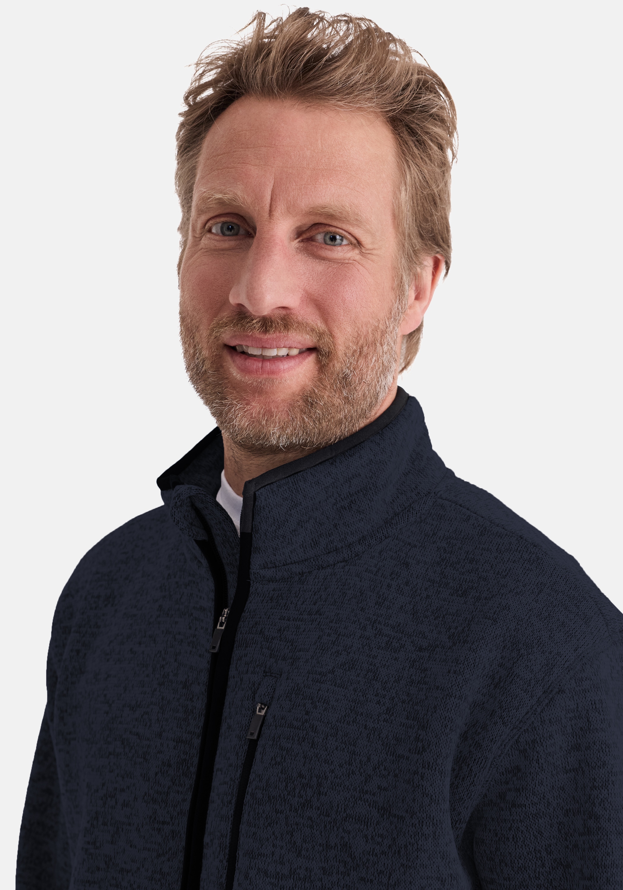 Stooker Men Fleecejacke »JOEL Fleecejacke« Sherpa fleece Straight Fit Casual Sherpa für Herren