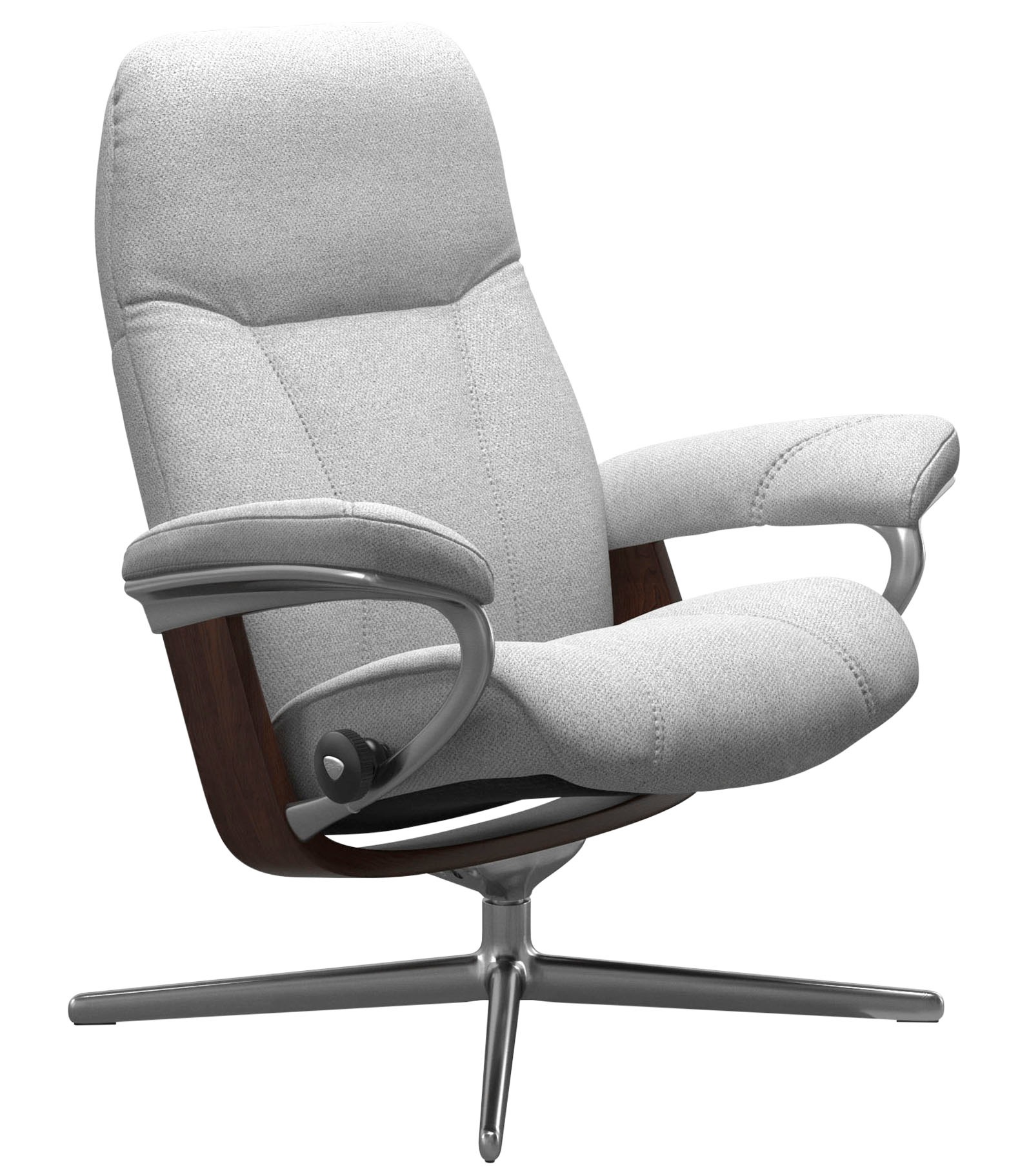 Stressless® Relaxsessel »Consul«, mit Cross Base, Größe S, M & L, Holzakzent Braun