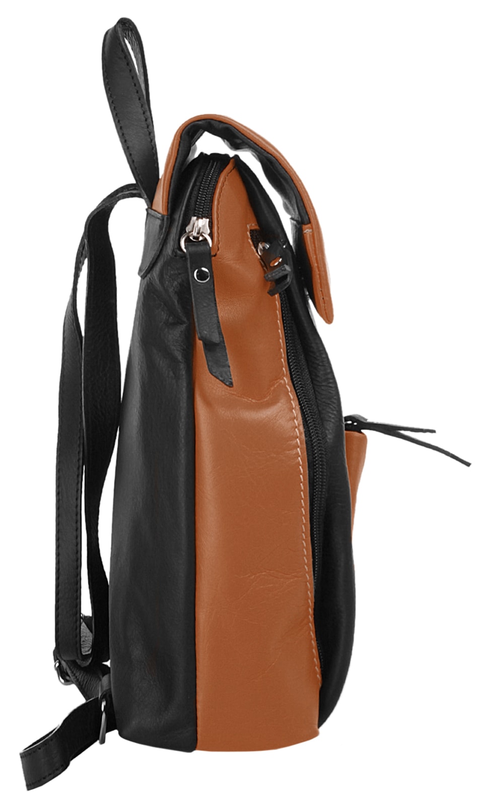 Cluty Cityrucksack, echt Leder, Made in Italy