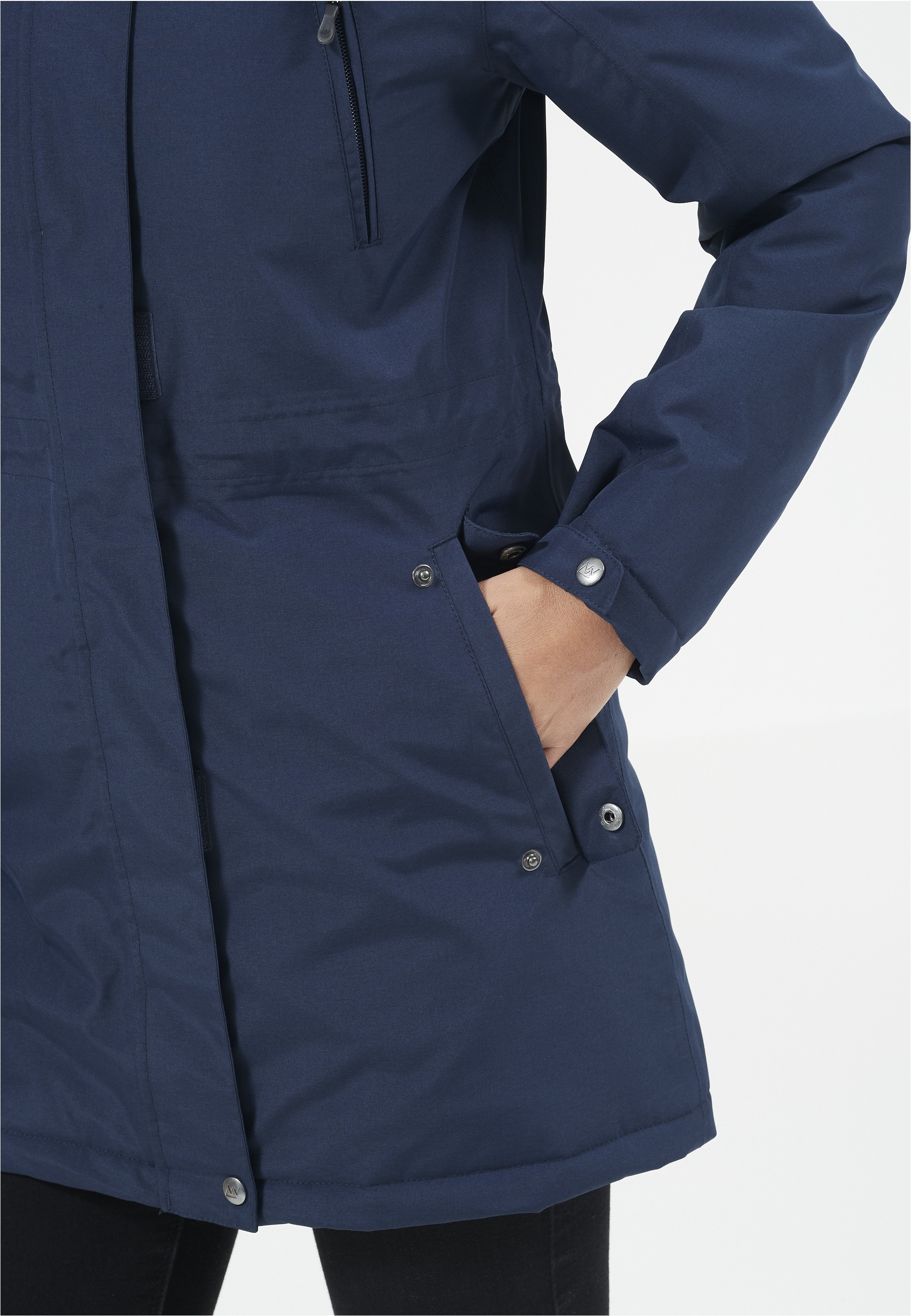 WHISTLER Parka »Basta W Long W-PRO 10000«, mit wasser- und winddichter Membran