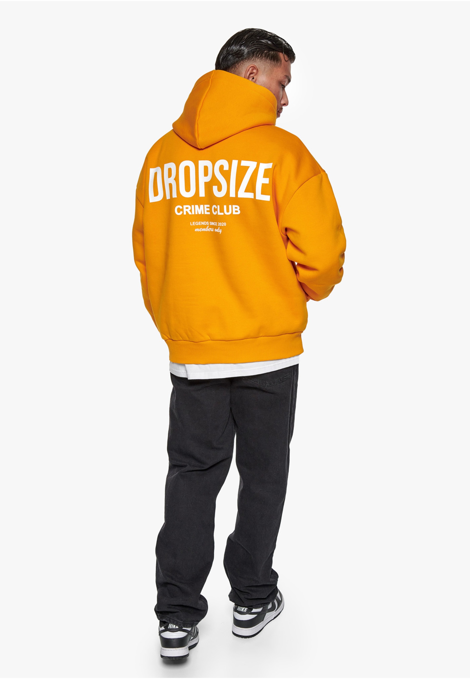 Dropsize Kapuzensweatshirt »Dropsize Herren Dropsize Heavy Oversize Crime Club Hoodie«, 1 Stk.
