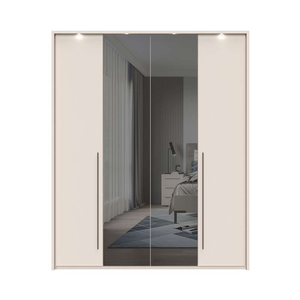 Places of Style Drehtürenschrank "Opera mit oder ohne Kranz inkl. LED-Beleu günstig online kaufen
