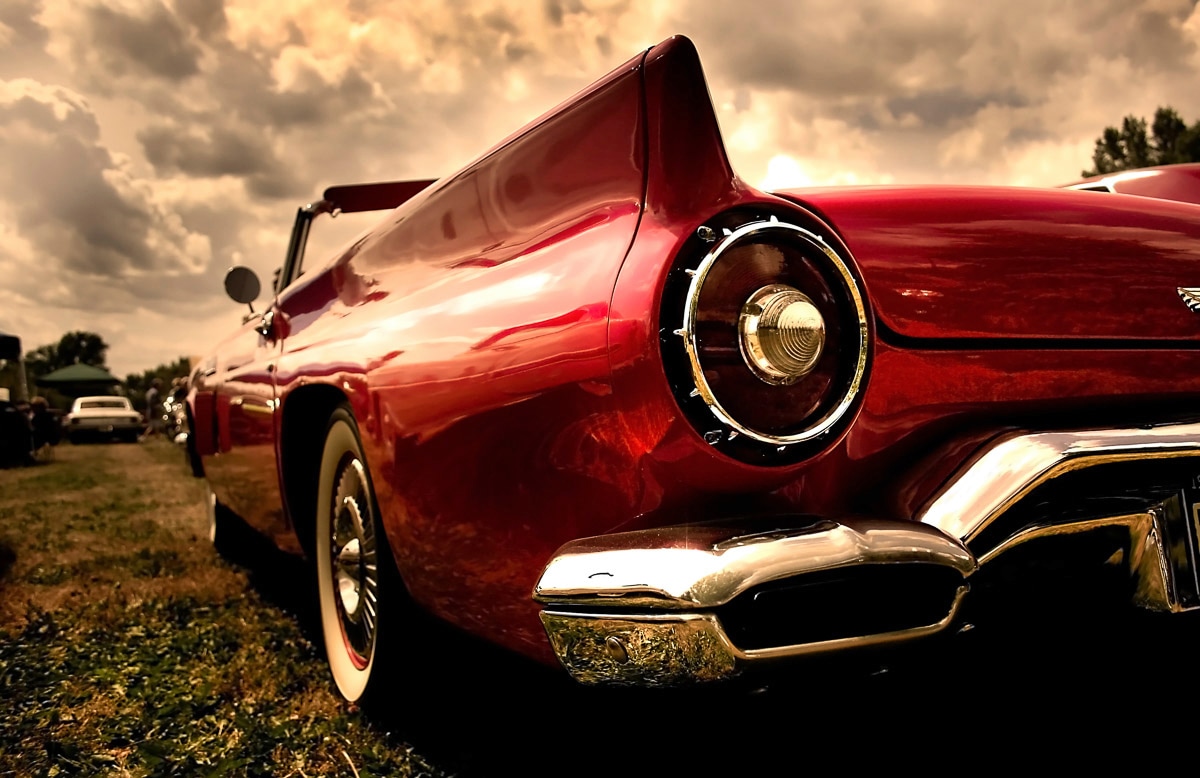 Papermoon Fototapete "Sepia Oldtimer"