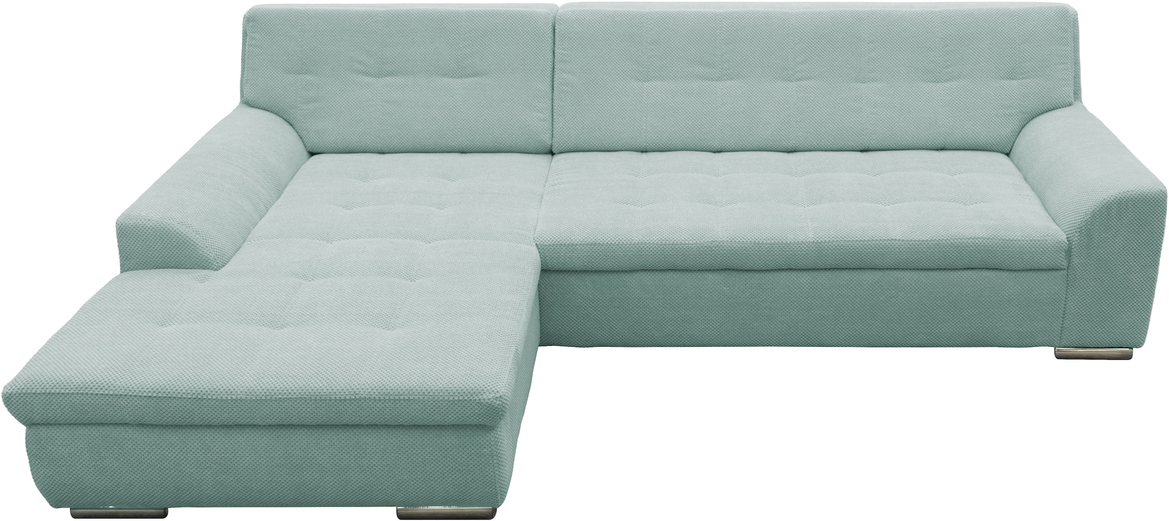 OTTO home Ecksofa »Torrnby 268 x 178 cm, mit Steppungen, modern & zeitlos, stabil« L-Form, aus haustierfreundlichem Pet Friendly Bezug