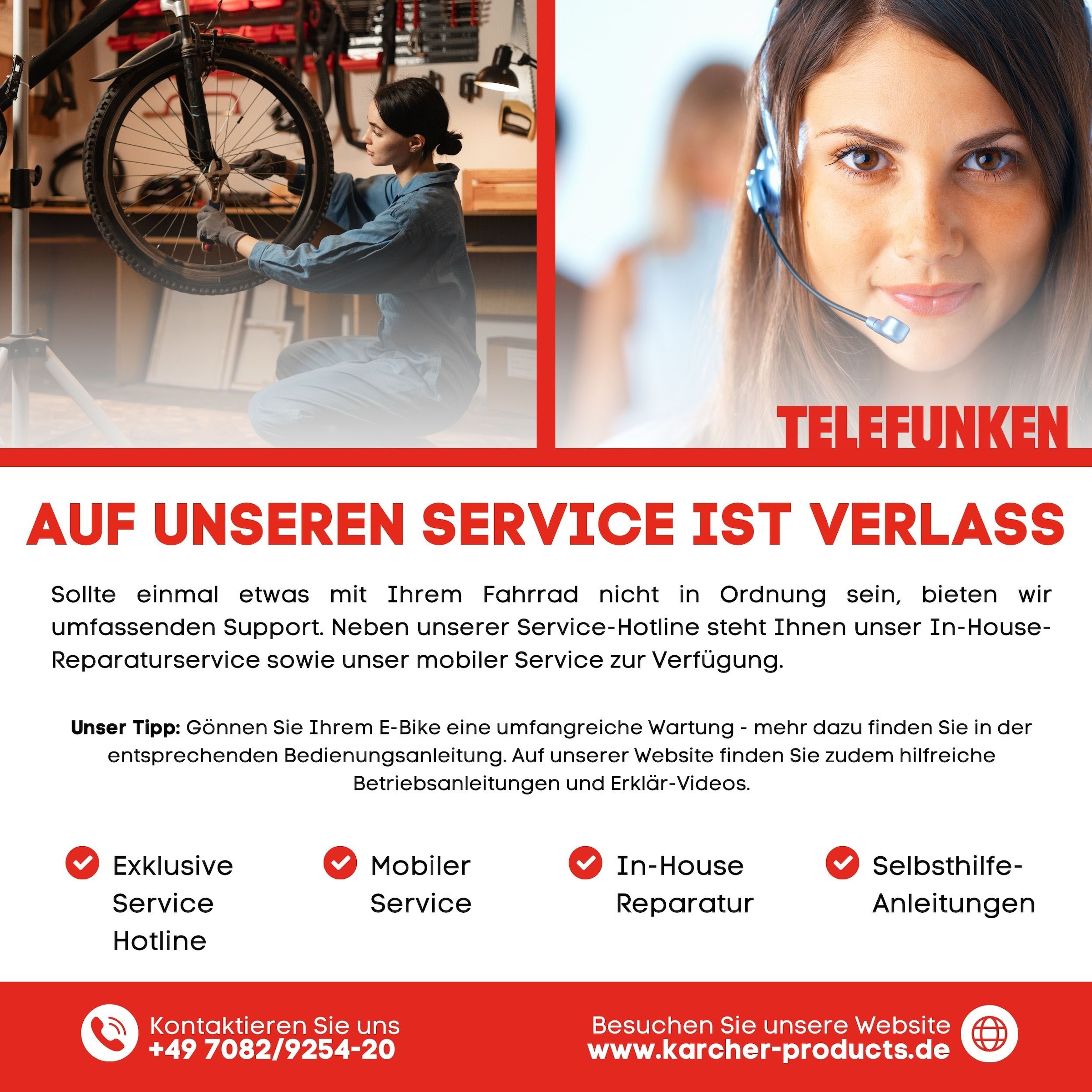 Telefunken E-Bike »Multitalent RC657«, 7 Gang, Shimano, Nexus, Frontmotor 250 W, Pedelec, Elektrofahrrad für Damen u. Herren