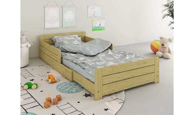 Kinderbett »" ANNEKE " Kinderbett, Liegefläche von 140cm-200cm ausziehbar«