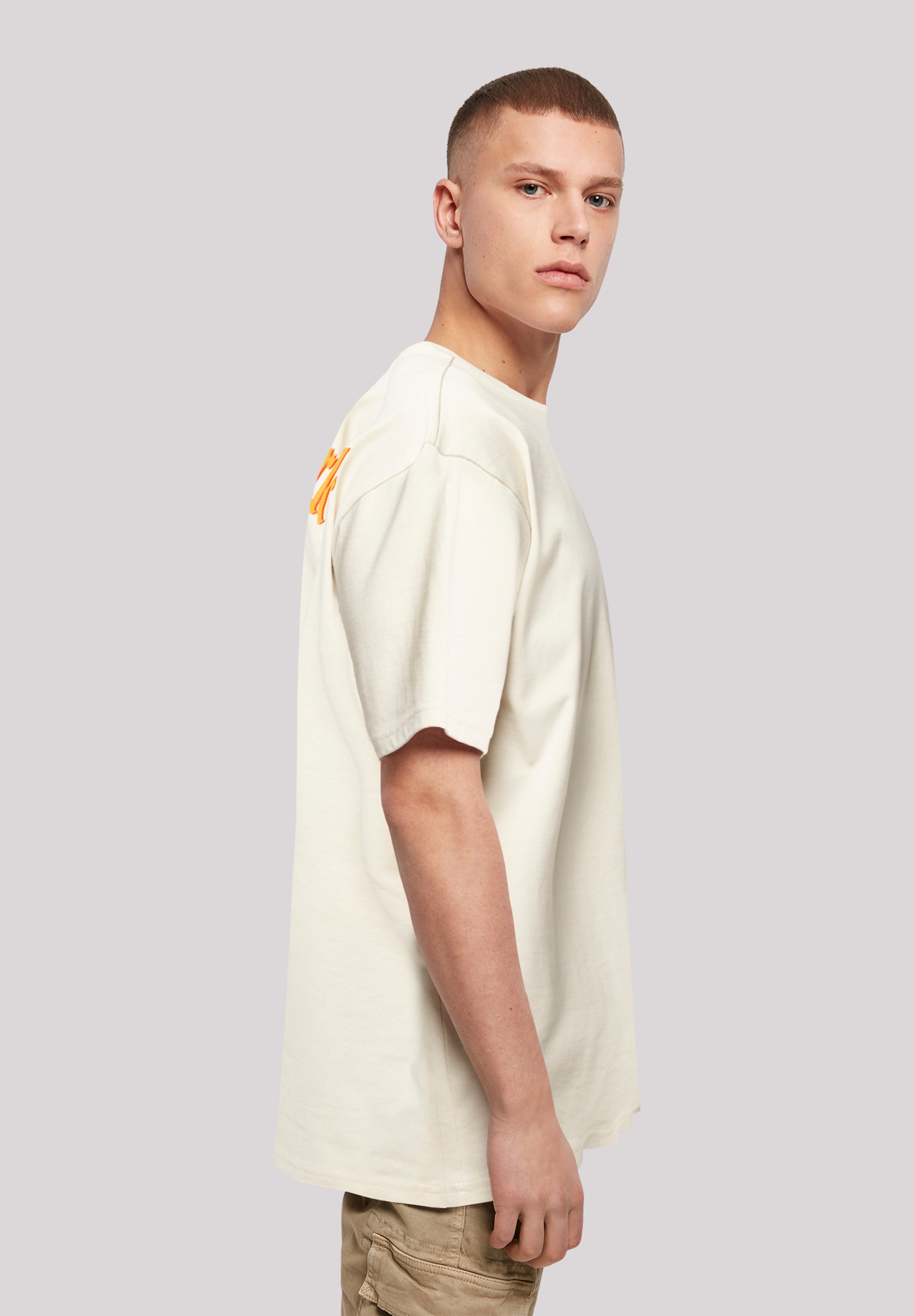 F4NT4STIC T-Shirt »New York Orange OVERSIZE TEE«, Print