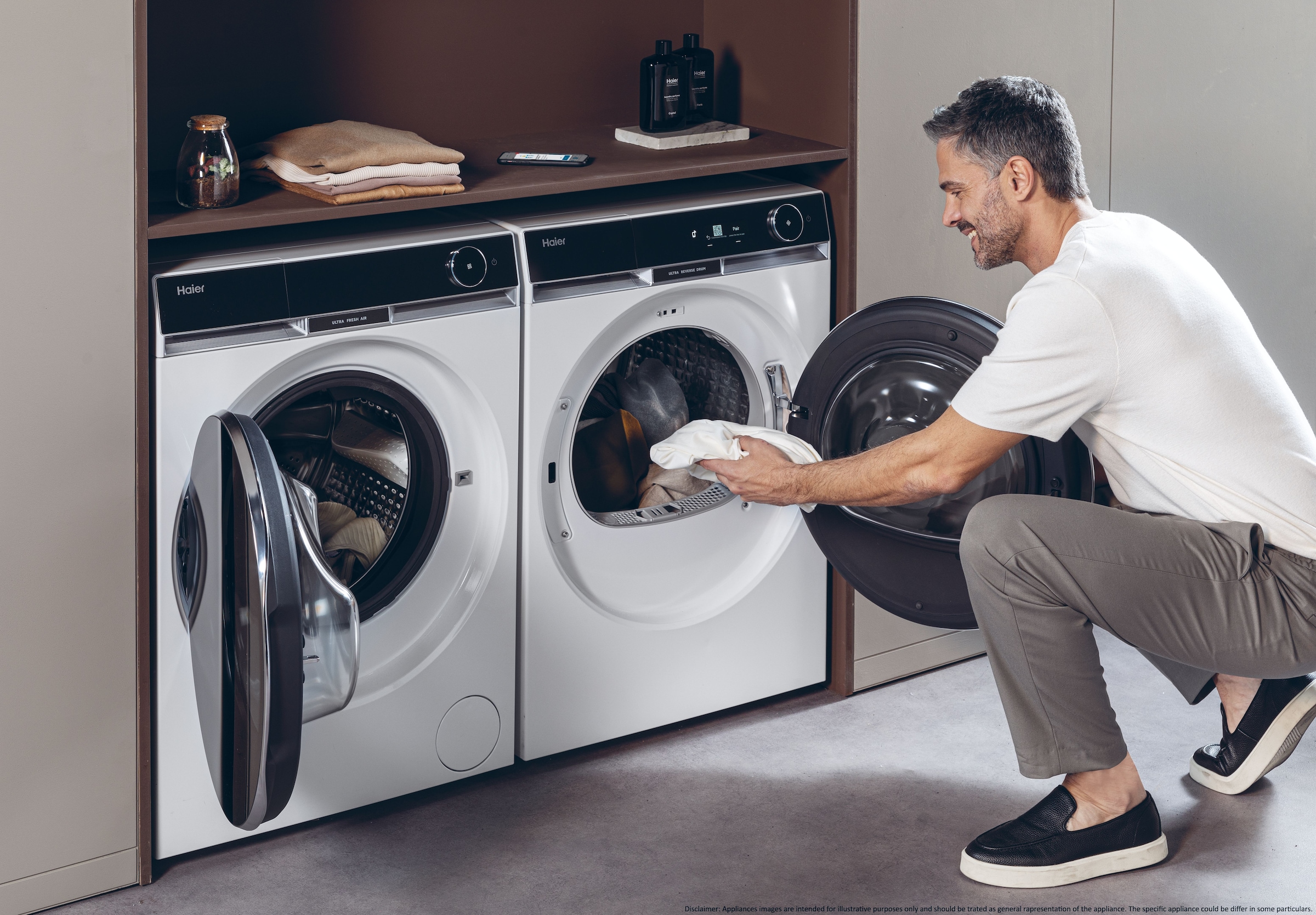 Haier Waschmaschine X SERIE 11 »HW110-BD14397U1«, 11 kg, 1400 U/min, UltraFresh: Hält die Wäsche bis zu 12 Std. frisch