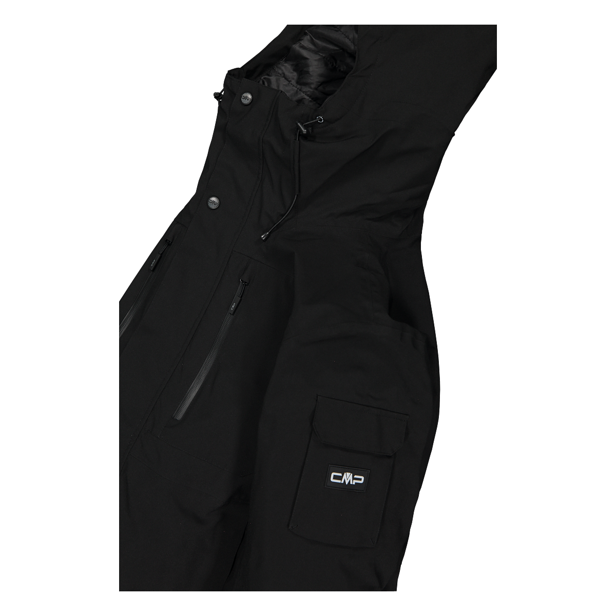 CMP Winterjacke mit Kapuze wind- und wasserabweisend, mit Kunstfaserpolsterung