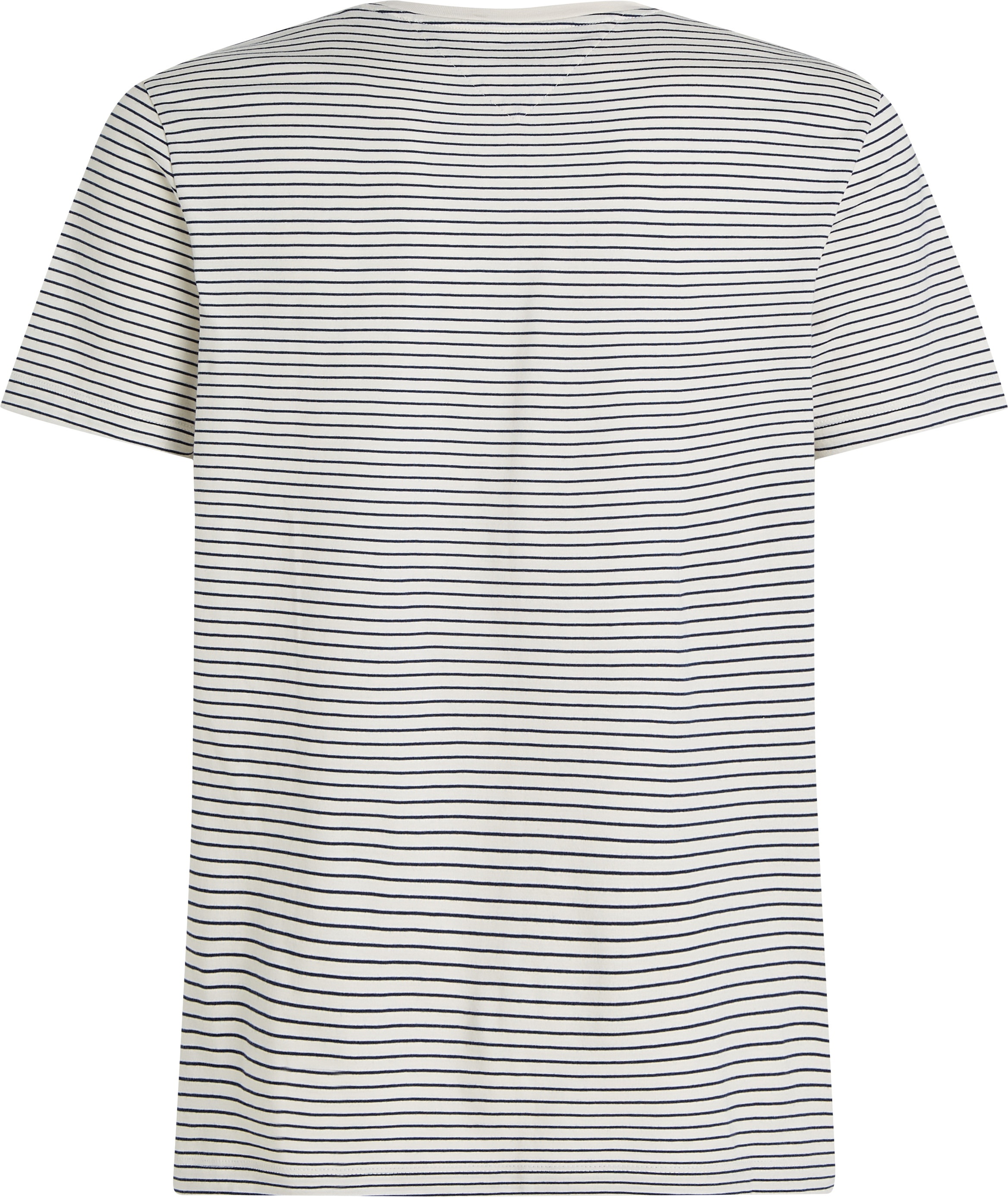 Tommy Hilfiger T-Shirt »ESSENTIAL REG FIT SOLID TEE mit Stickerei und Rundhals«, unifarben, casual, regular fit, Baumwolle, Rundhals