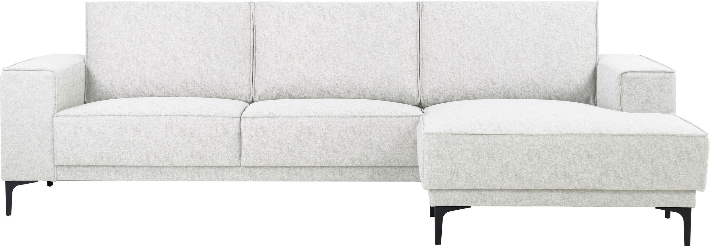OTTO home Ecksofa "Polsterecke Oland, Struktur, Flachgewebe, Luxus-Microfas günstig online kaufen