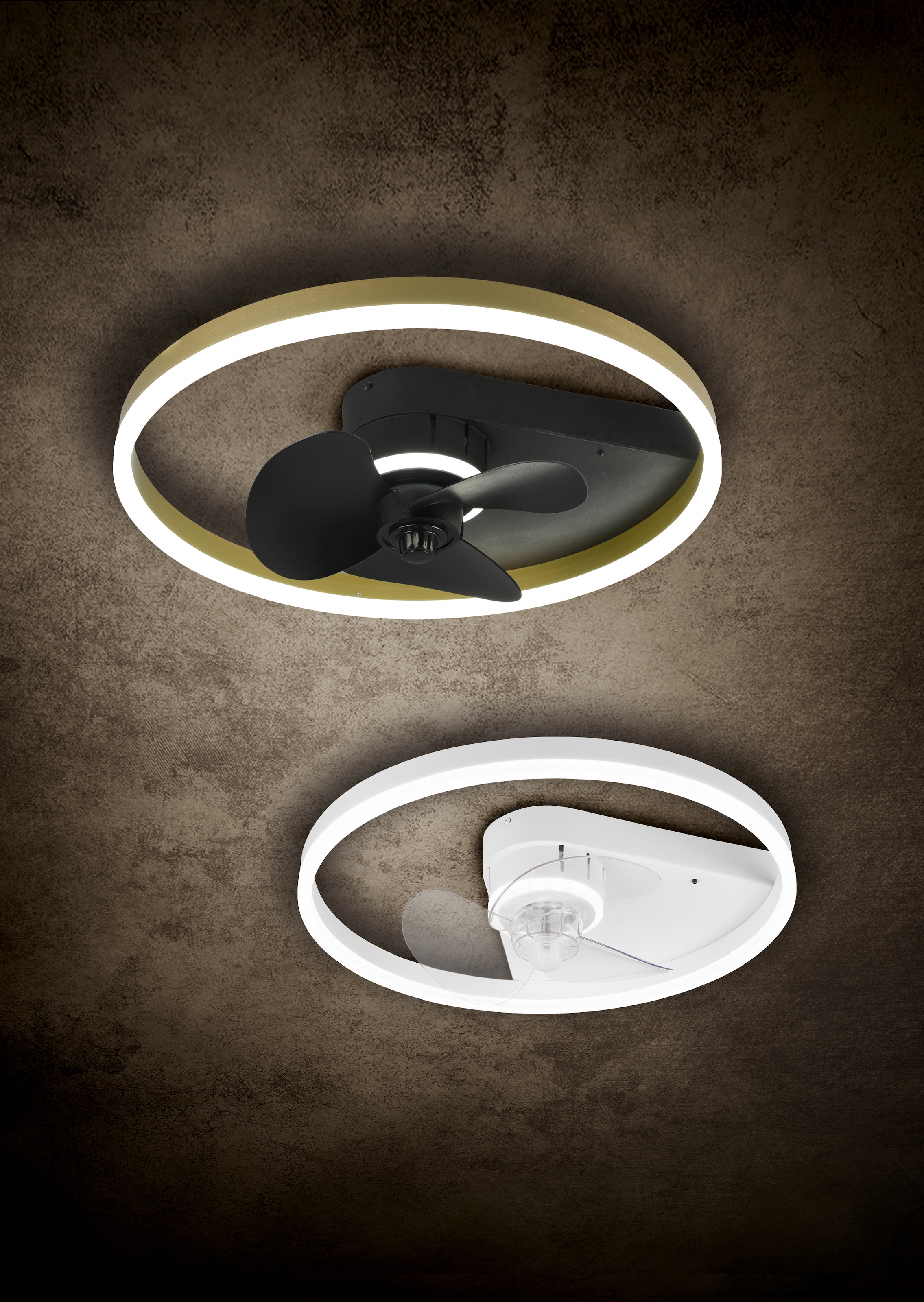 TRIO Leuchten LED Deckenleuchte »Borgholm«, mit Ventilator, Fernbedienung  und Timerfunktion. Lichtfarbe einstellbar, Nachtlicht. Leuchte und Ventilator  getrennt schaltbar bestellen | BAUR