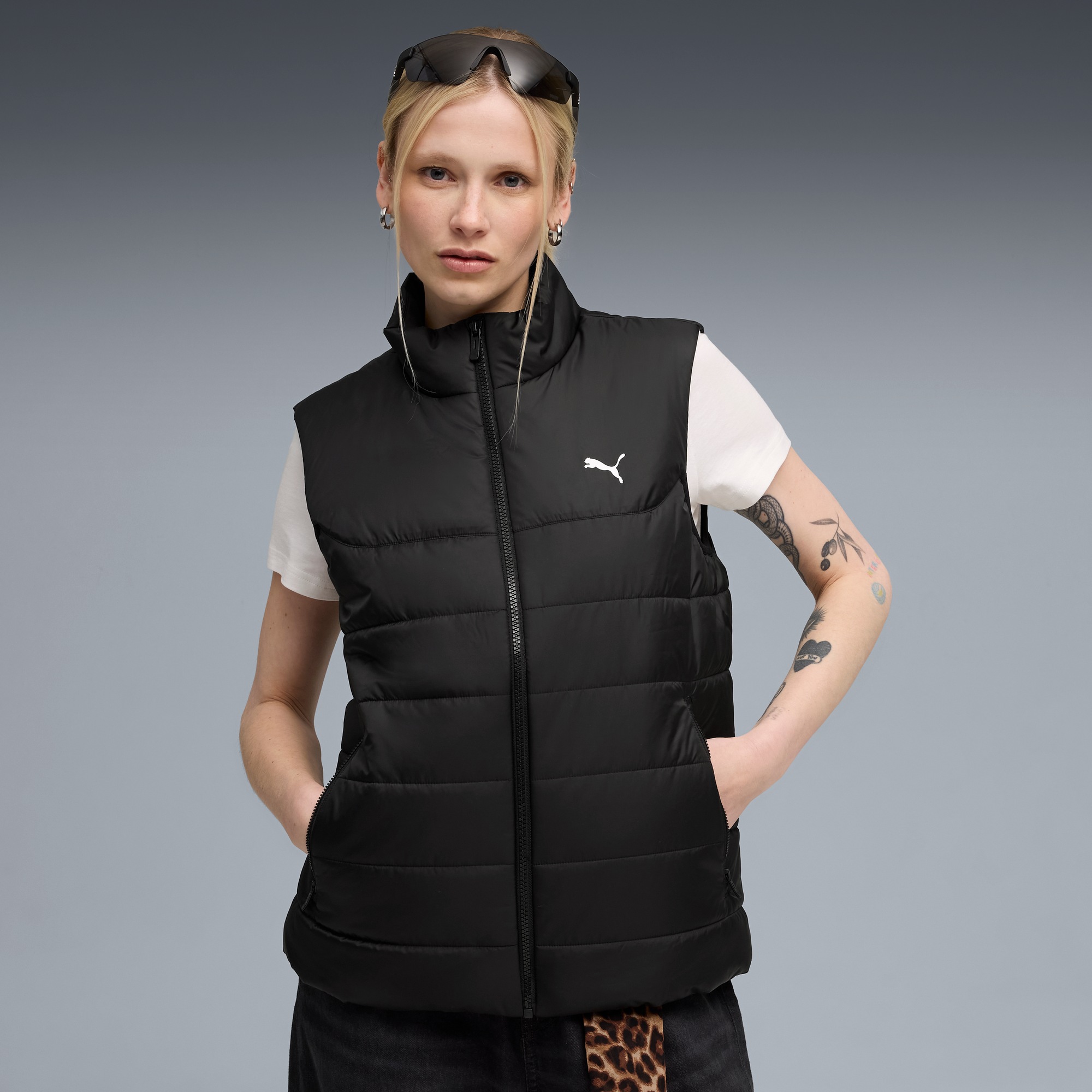 PUMA Winterjacke "ESS PADDED VEST", ohne Kapuze günstig online kaufen