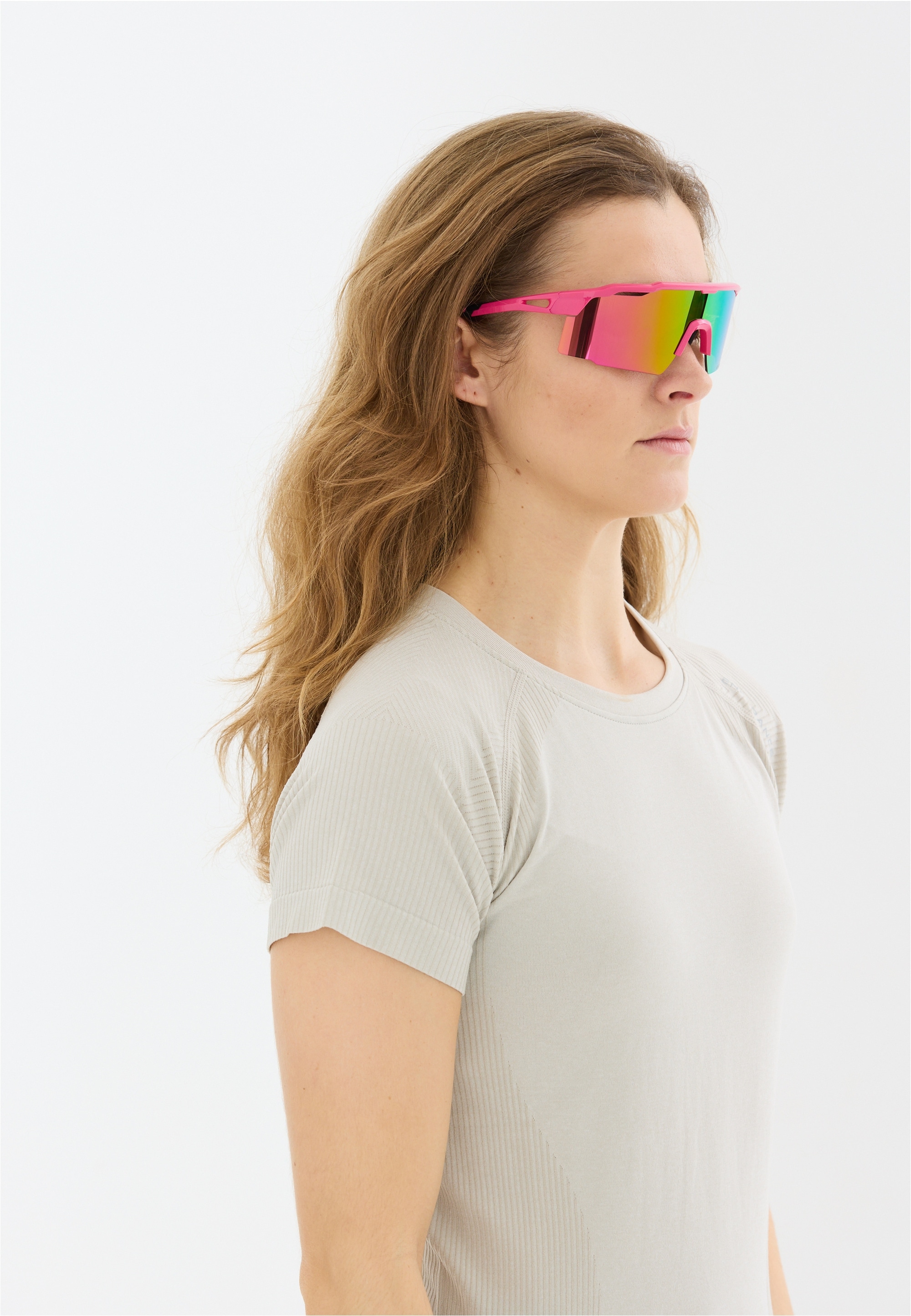 ENDURANCE Sportbrille »Alberto« im verspiegelten Half-Frame-Design mit UV-Schutz
