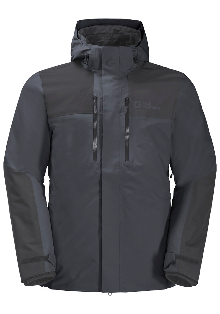 Jack Wolfskin 3-in-1-Funktionsjacke »JASPER 3IN1 JKT M«, (2 teilig), mit Kapuze