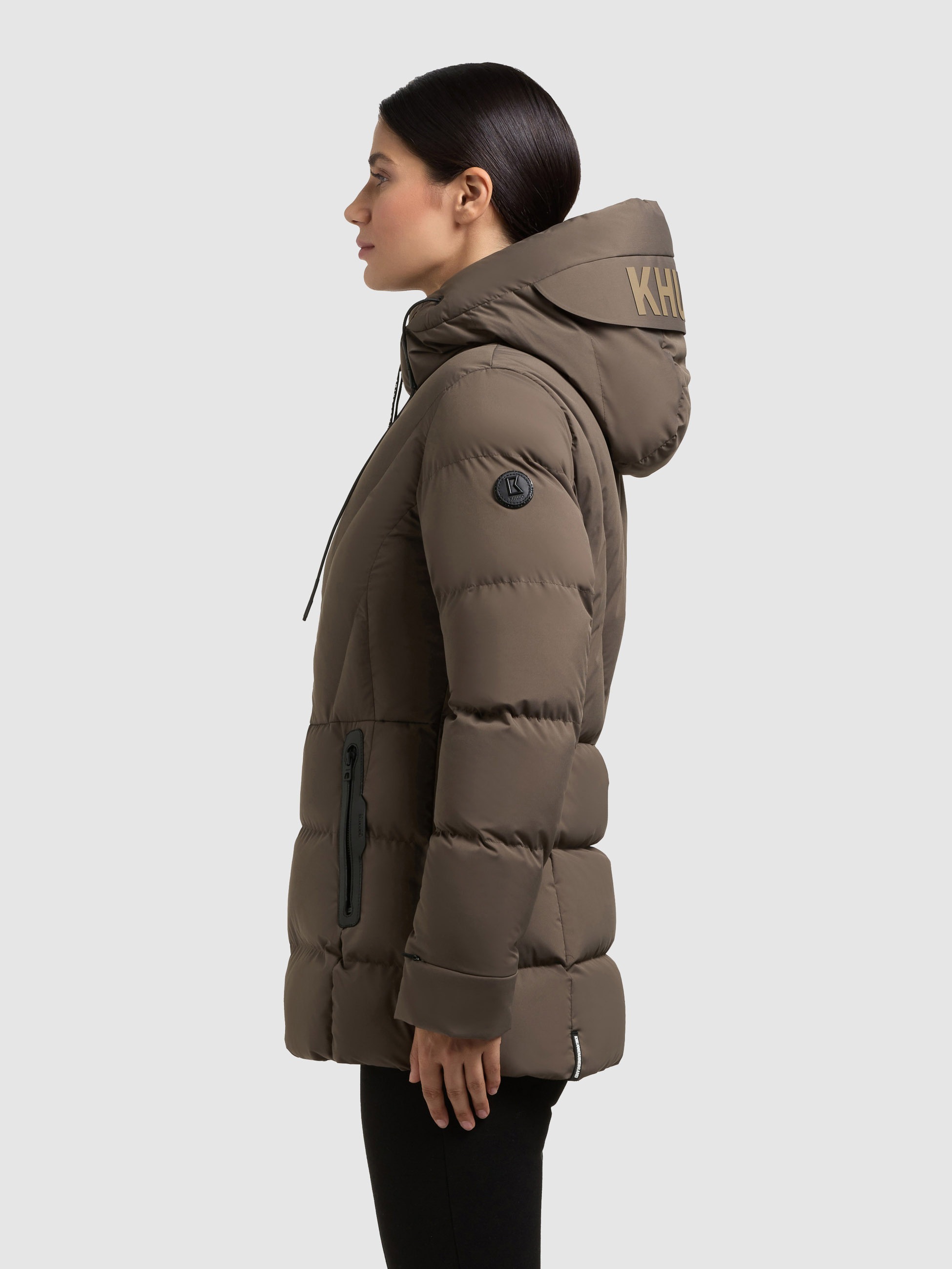 khujo Steppjacke »RABB« mit Kapuze