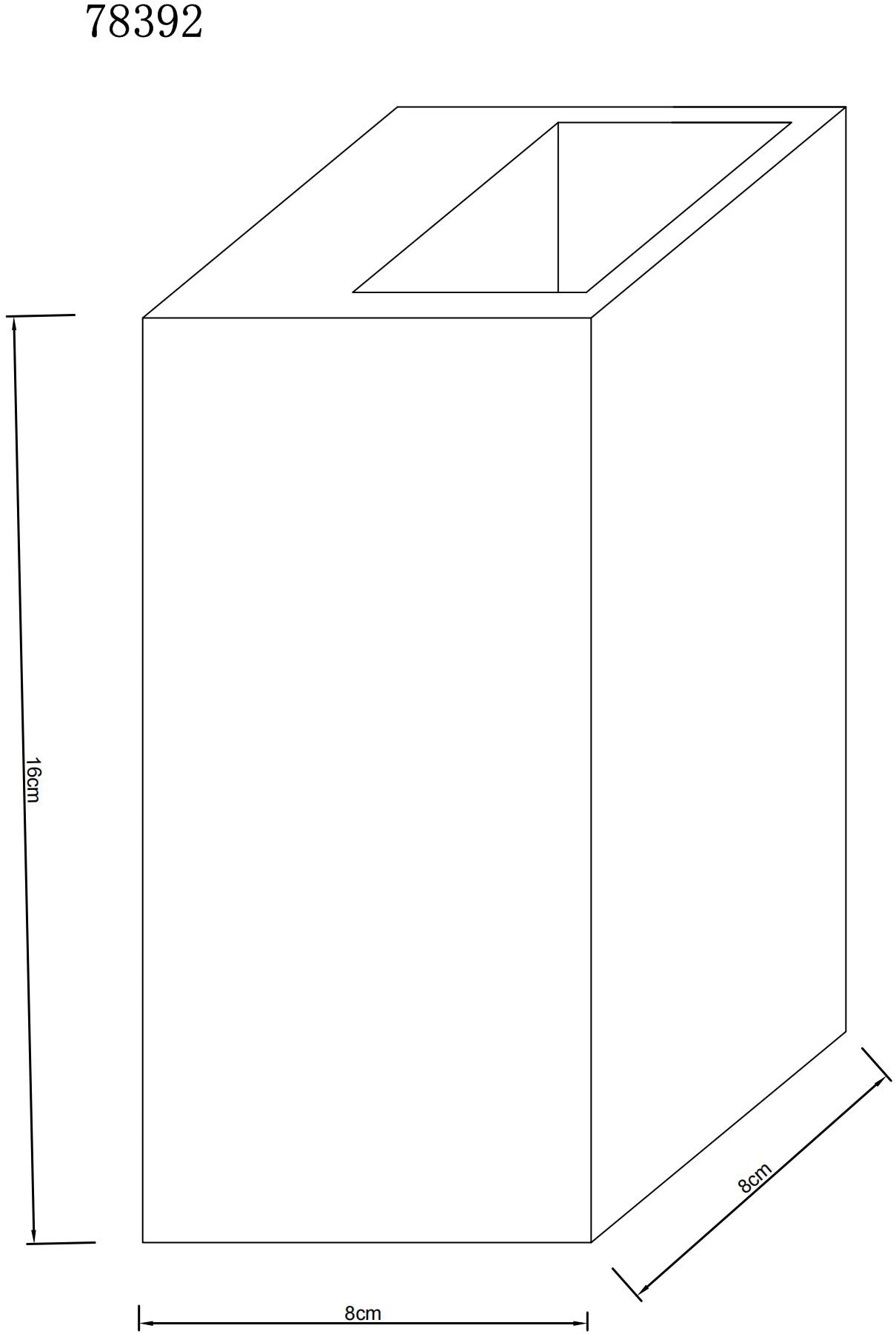 GLOBO LIGHTING Wandleuchte »ROJAS« LED-Modul 1 Stk. Warmweiß Wandleuchte mit Up/Down-Light, warmweiß, modern & kompakt