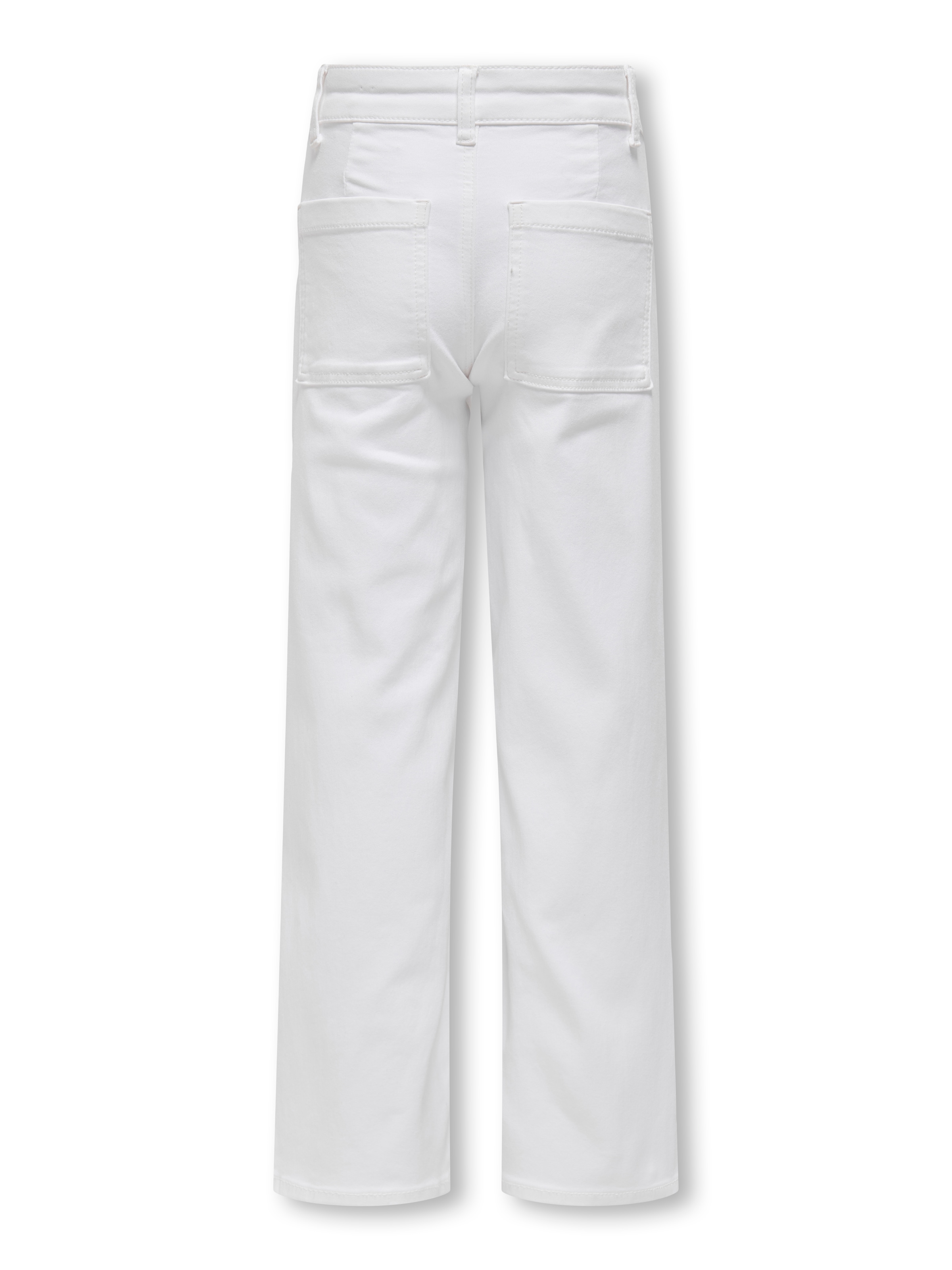 KIDS ONLY Weite Jeans »KOGSYLVIE CLEAN WIDE LEG WHITE PIM NOOS«